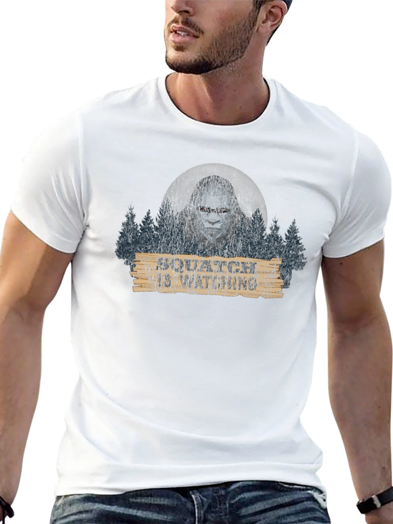 Sasquatch is Watching T-Shirt