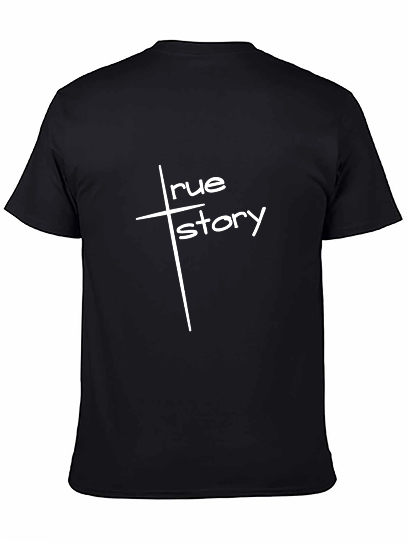 True Story Graphic Black Tee