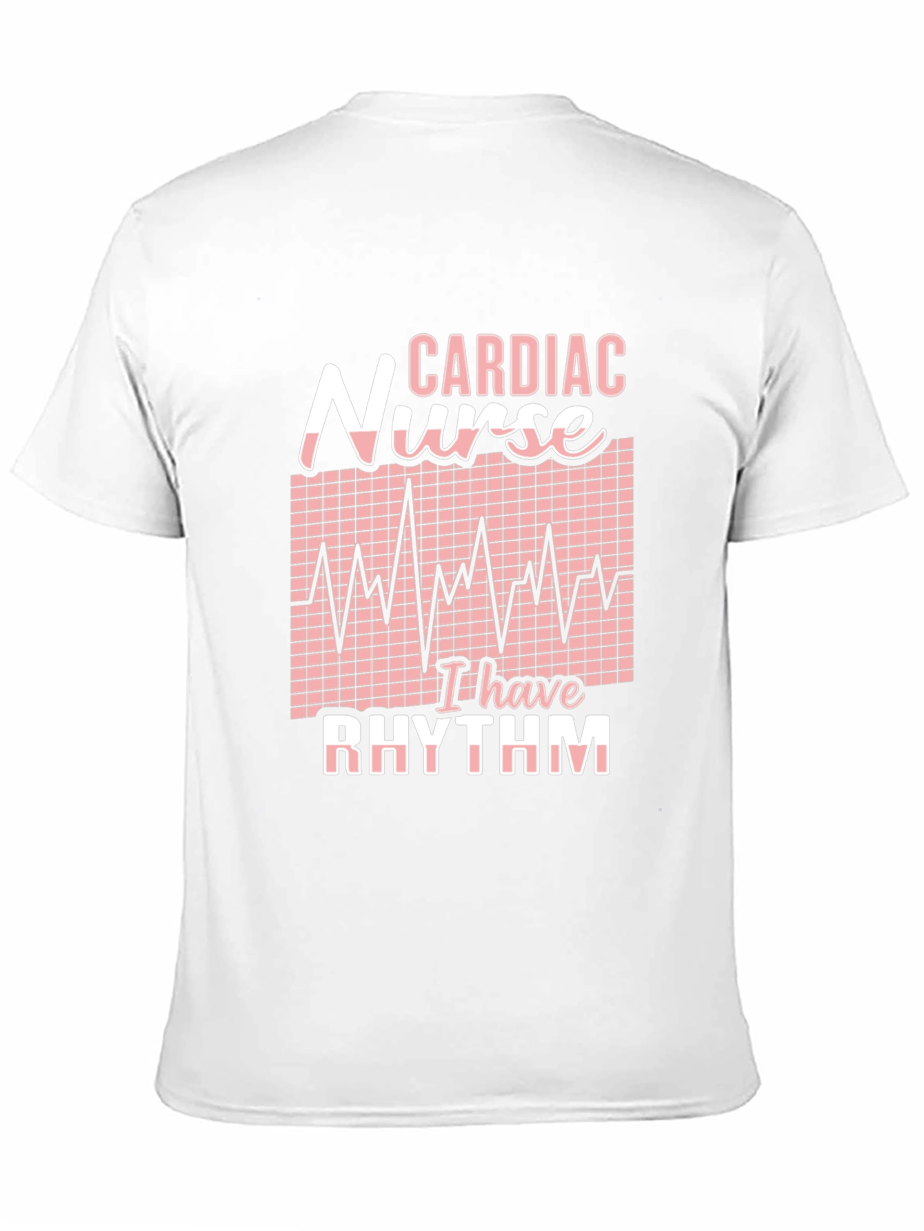 Cardiac Nurse Rhythm Black T-Shirt