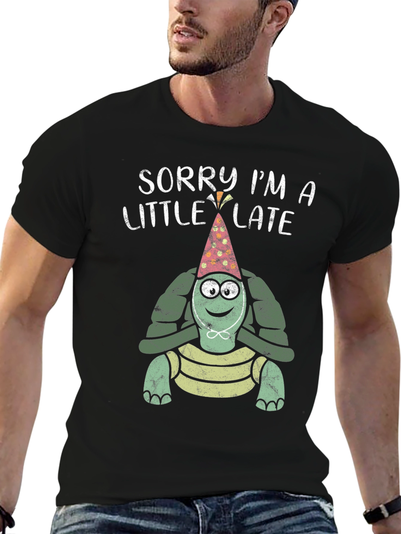 Sorry Im Late Turtle Tee
