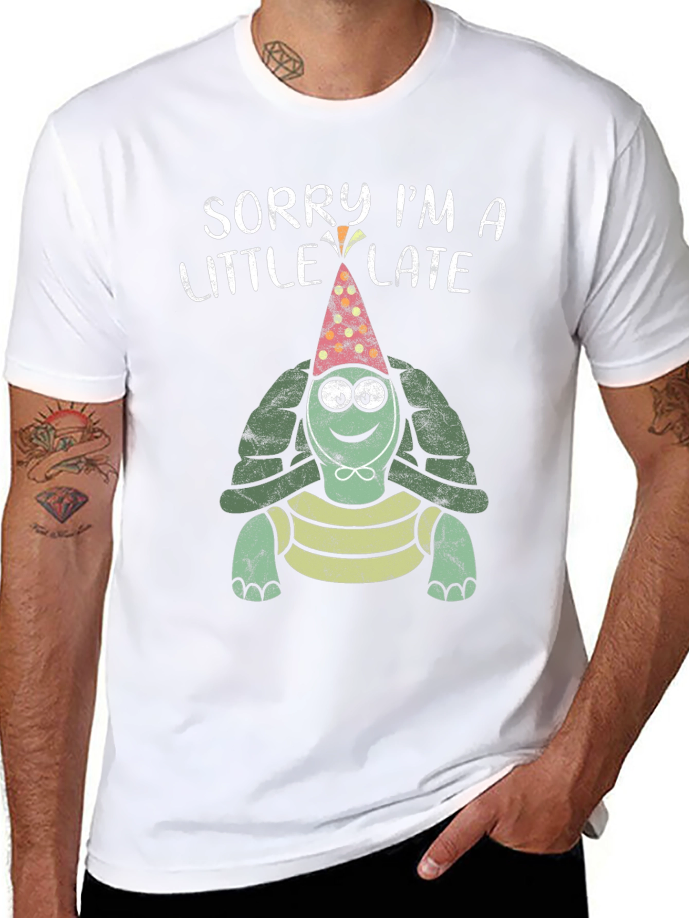 Sorry Im Late Turtle Tee