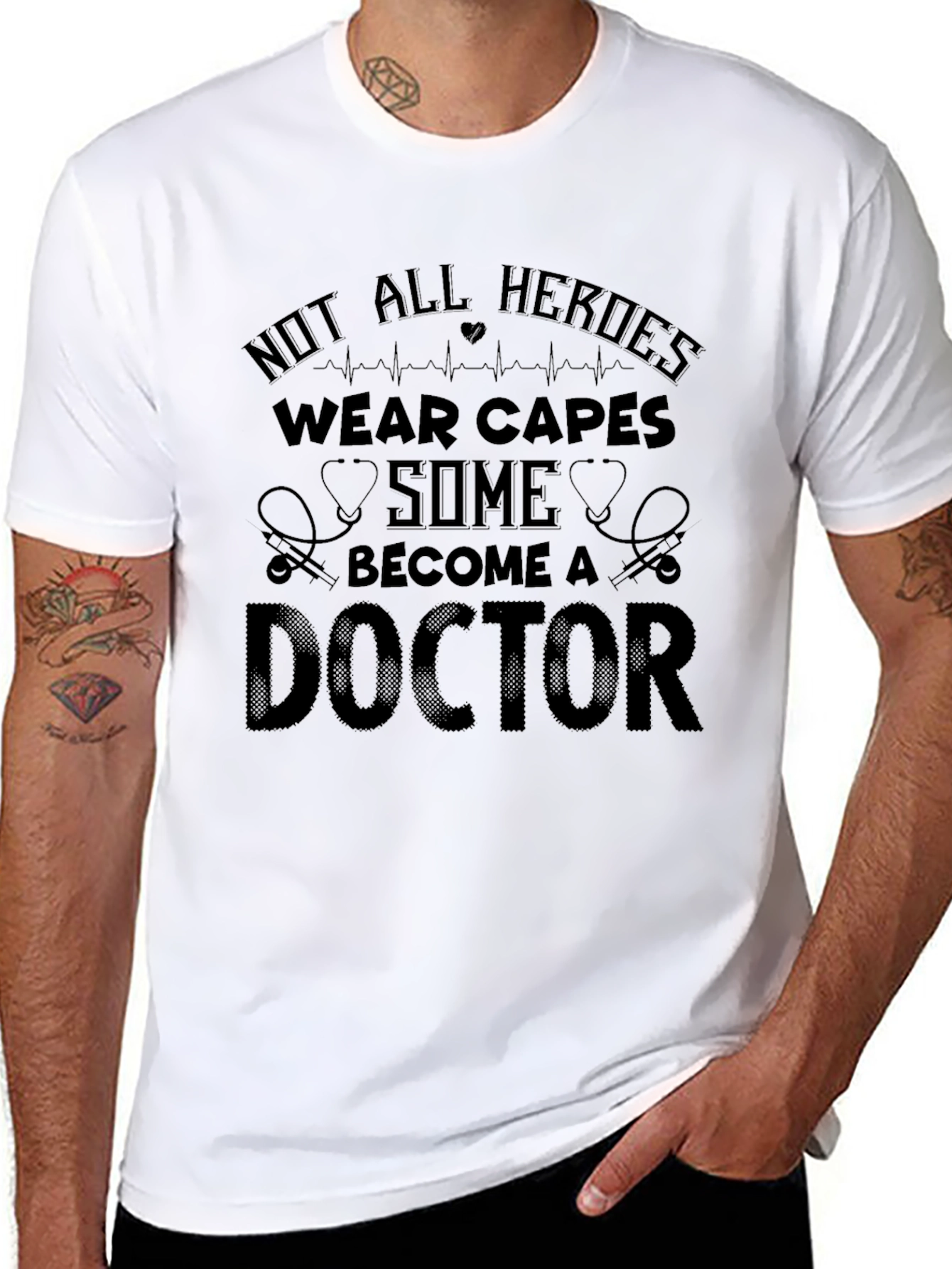Doctor Hero T-Shirt - Essential Workers Appreciation