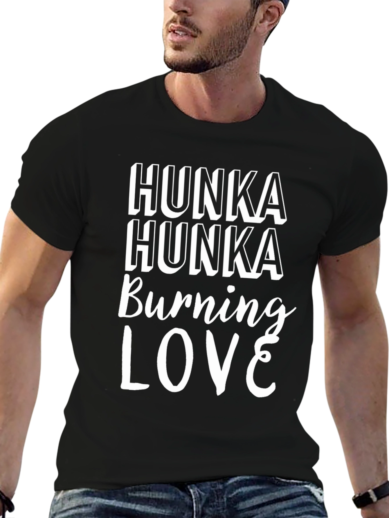 Hunka Hunka Burning Love Graphic Tee