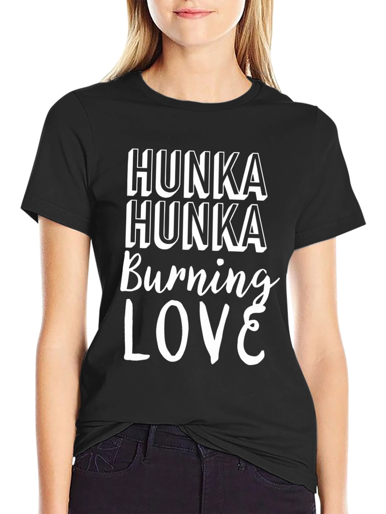 Hunka Hunka Burning Love Graphic Tee