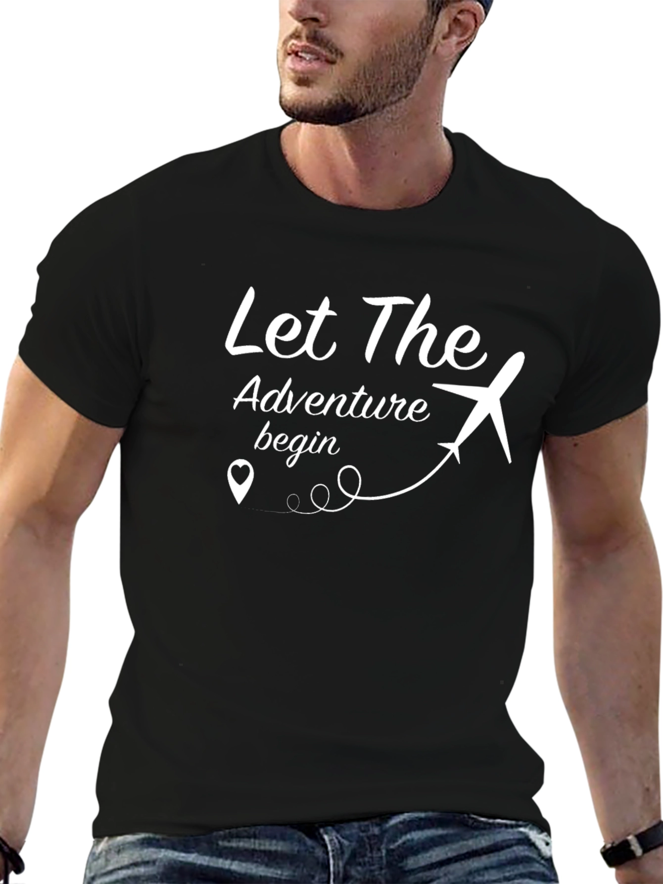 Adventure Begins T-Shirt - Travel Tee