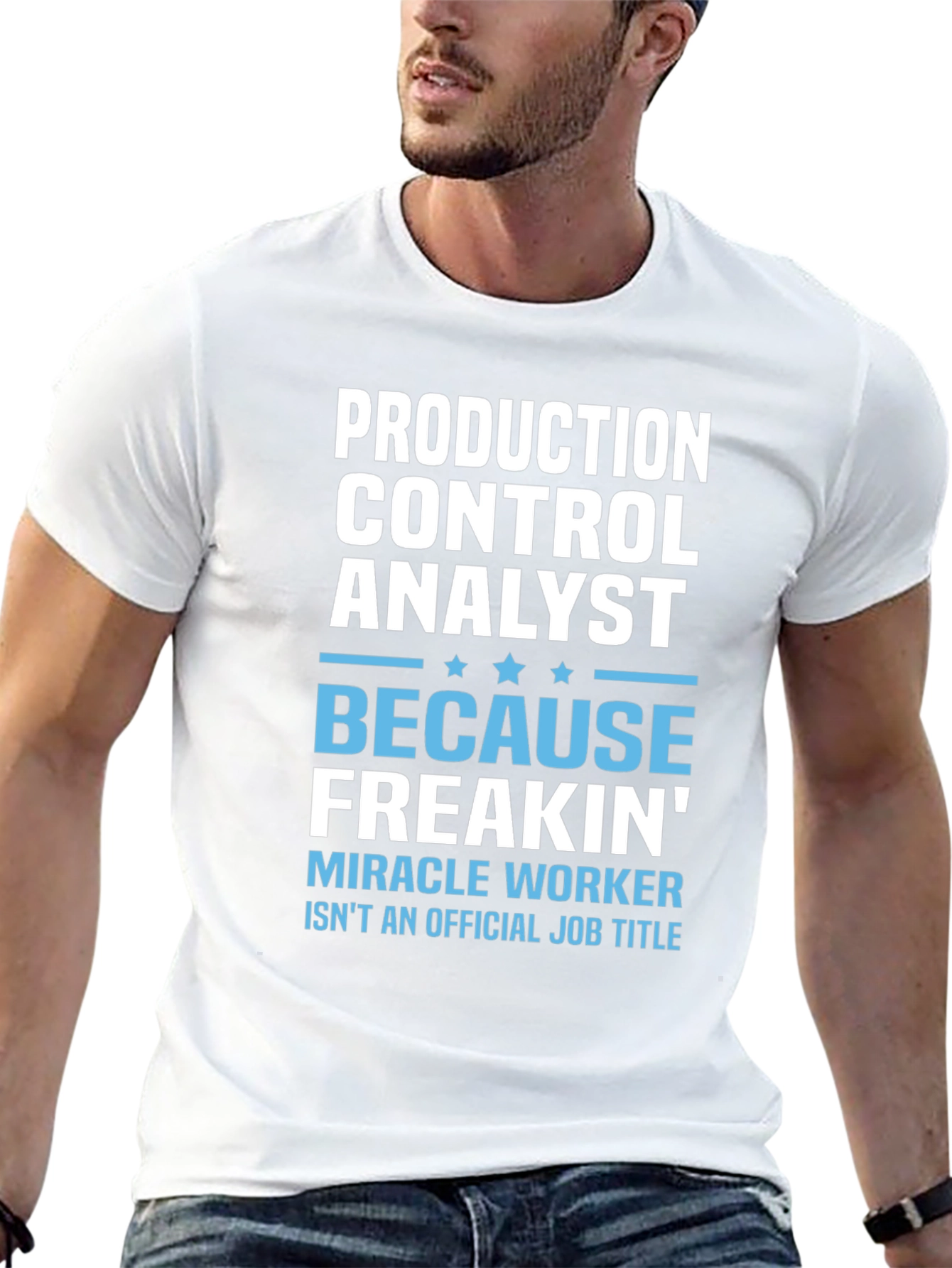 Production Control Analyst Novelty Graphic T-Shirt