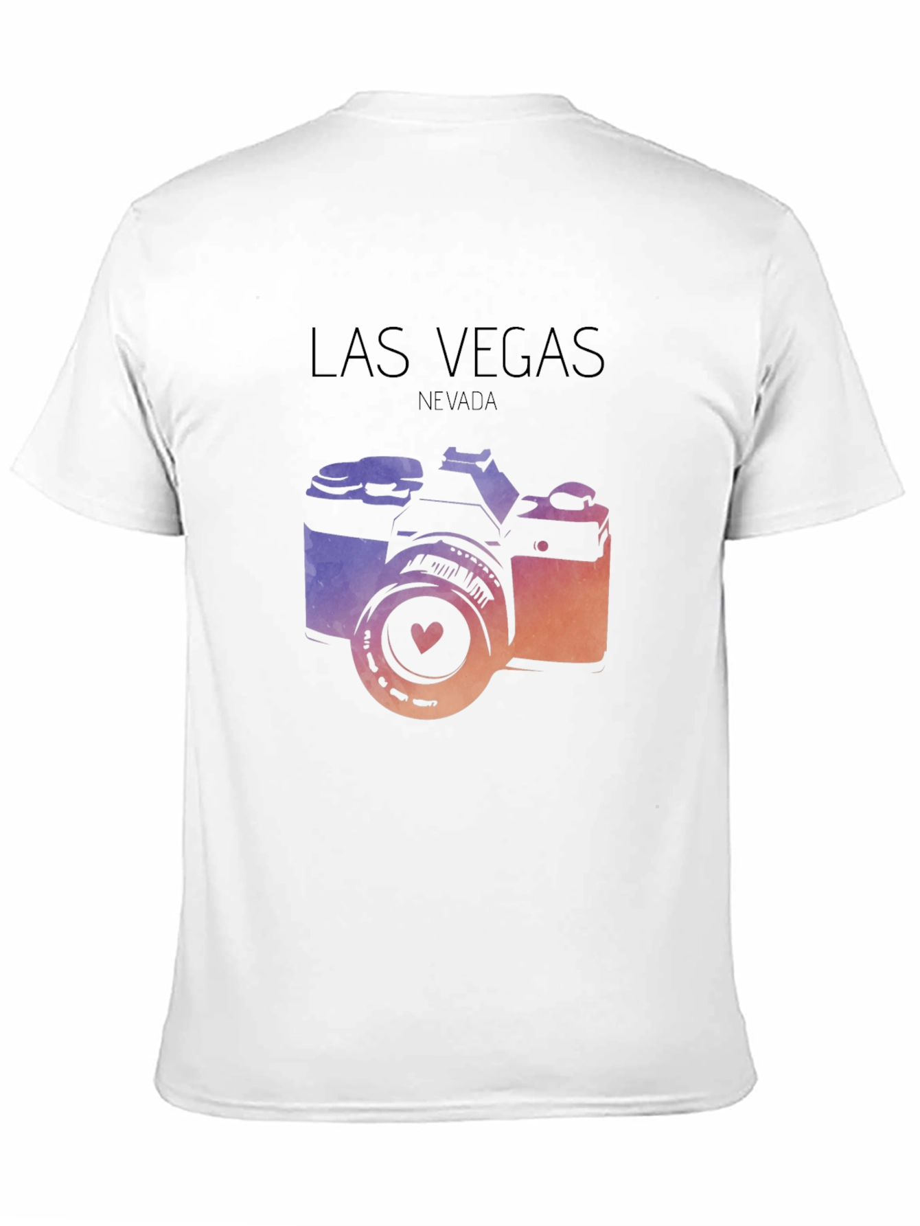 Las Vegas Camera Graphic Tee