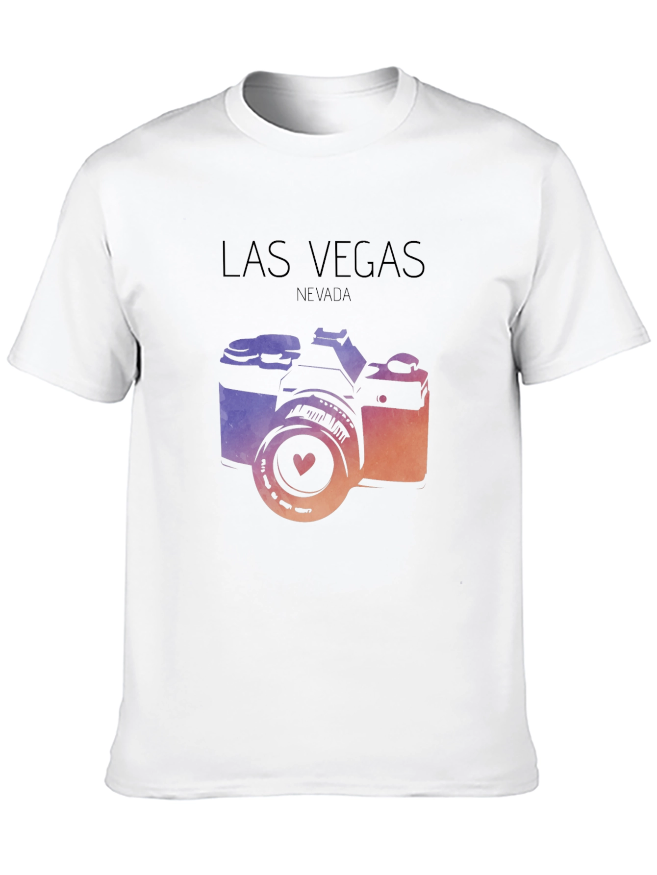Las Vegas Camera Graphic Tee