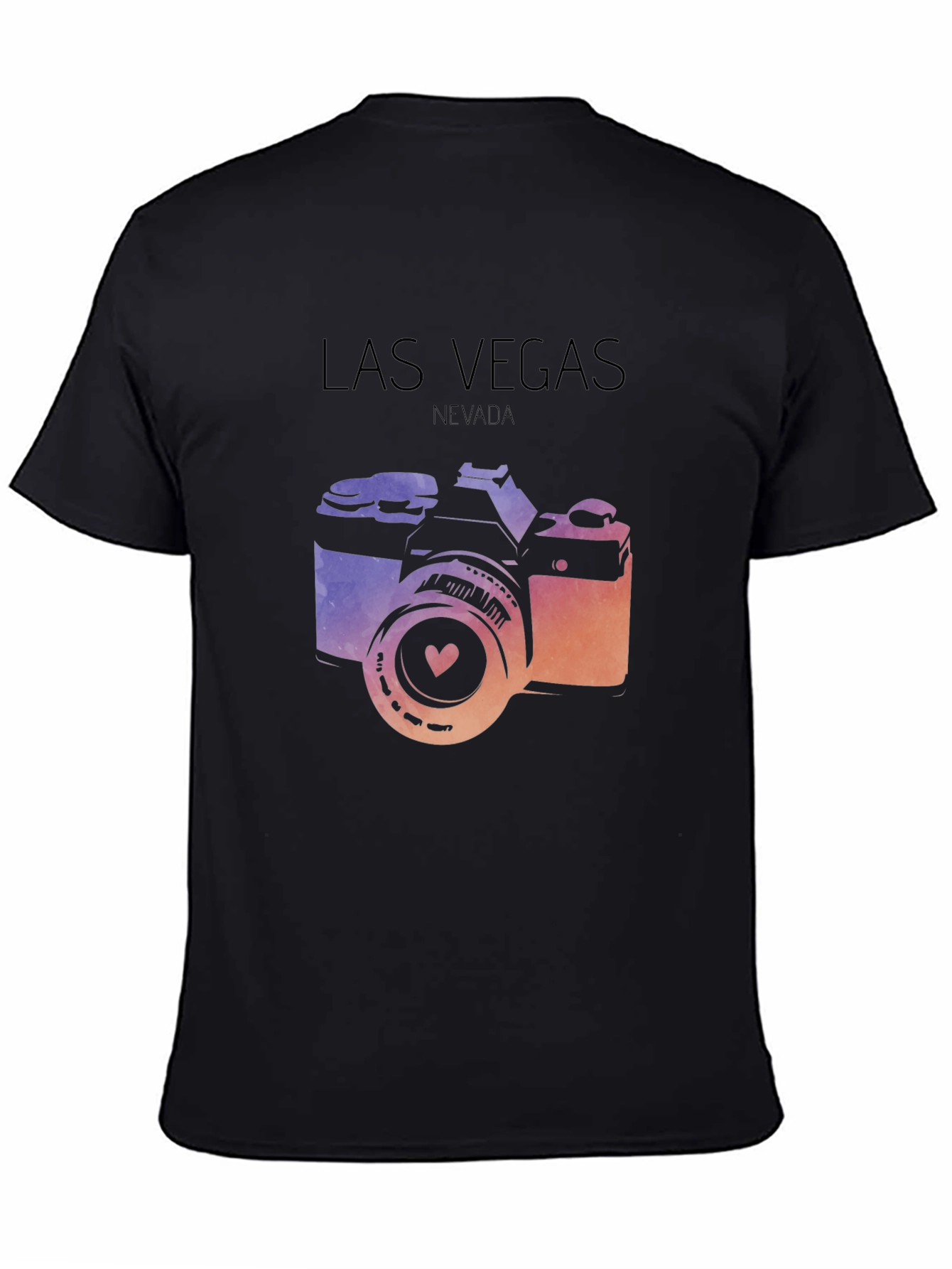 Las Vegas Camera Graphic Tee