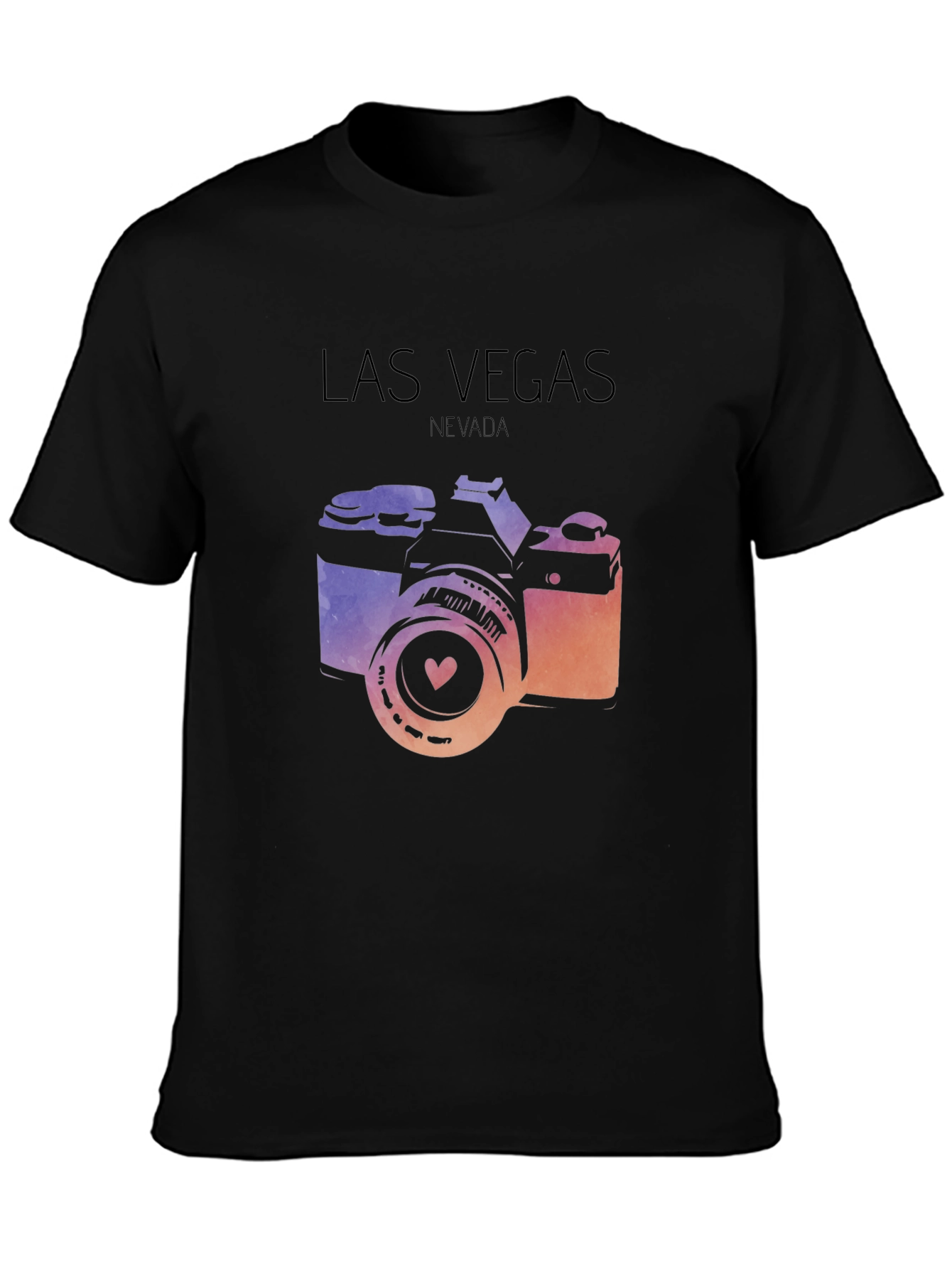 Las Vegas Camera Graphic Tee
