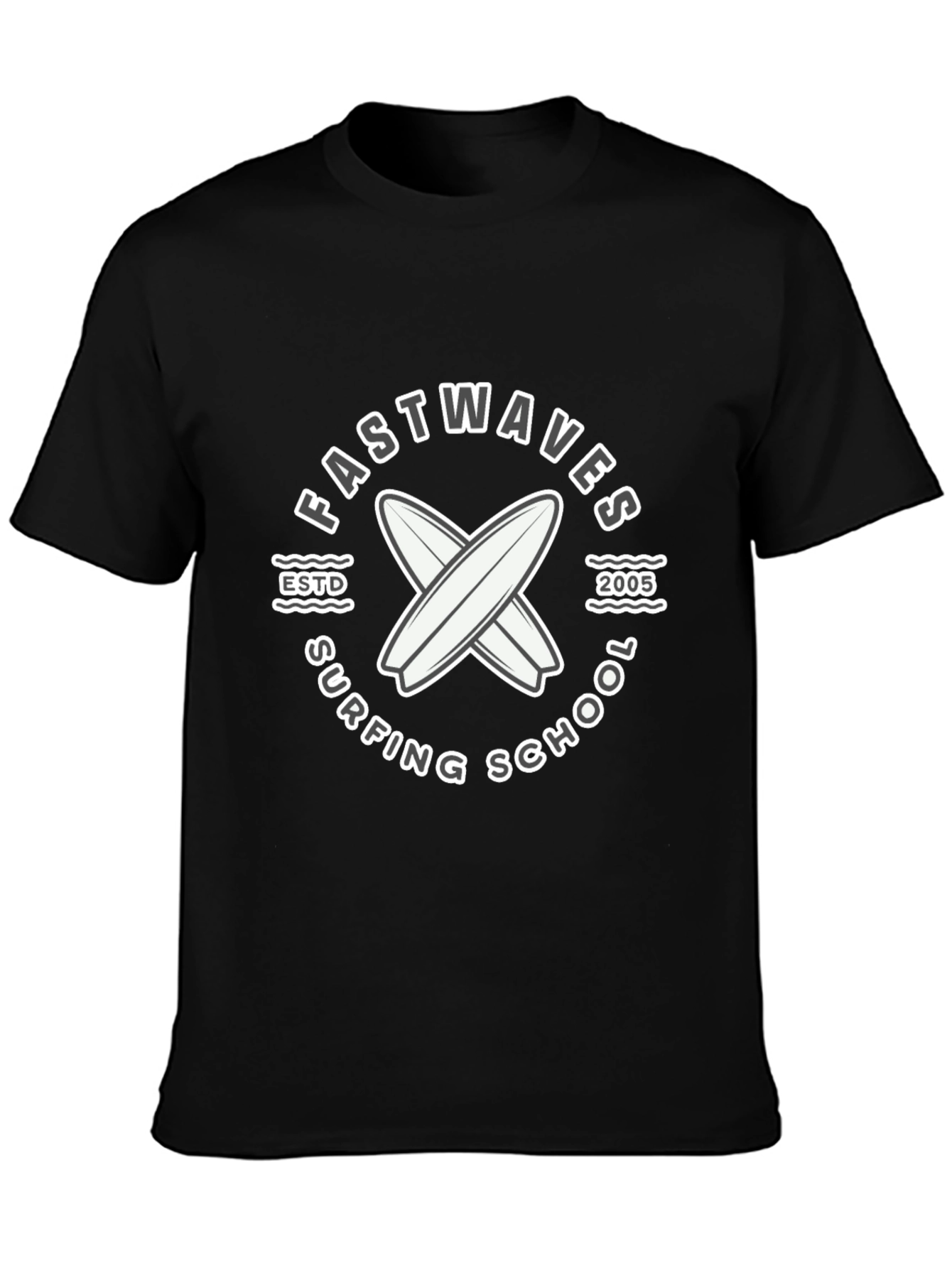 Fastwaves Surfing School Graphic Tee