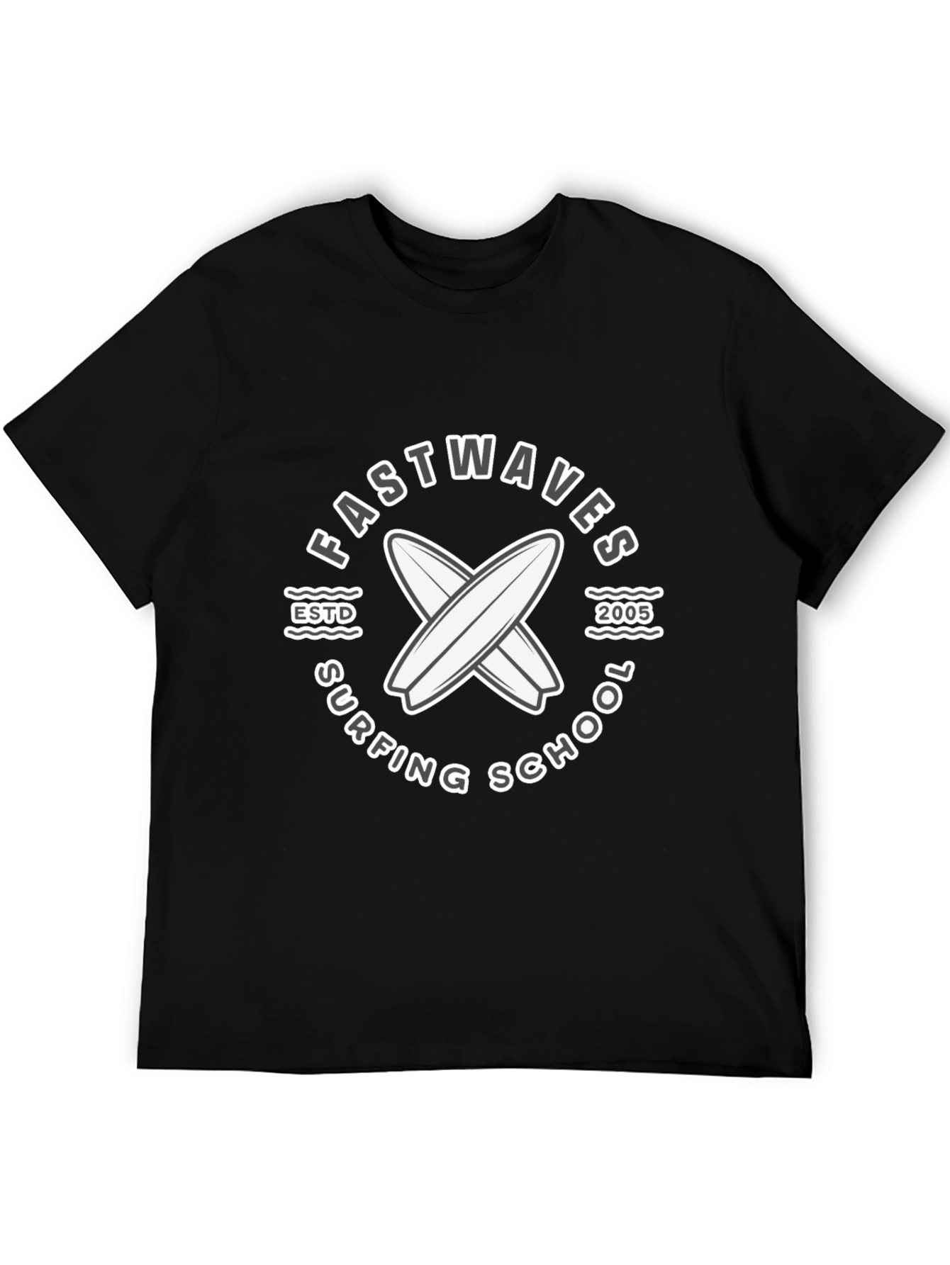 Fastwaves Surfing School Graphic Tee