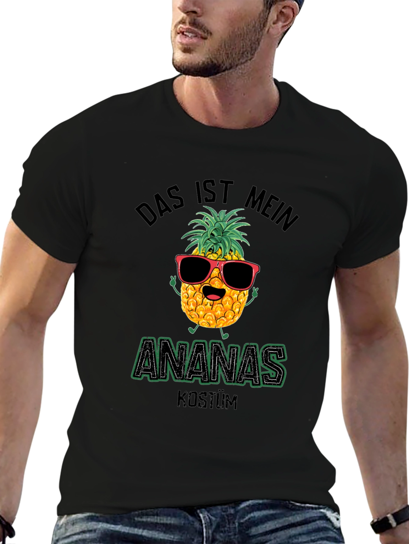 Funny Pineapple Costume T-Shirt - Das Ist Mein Ananas