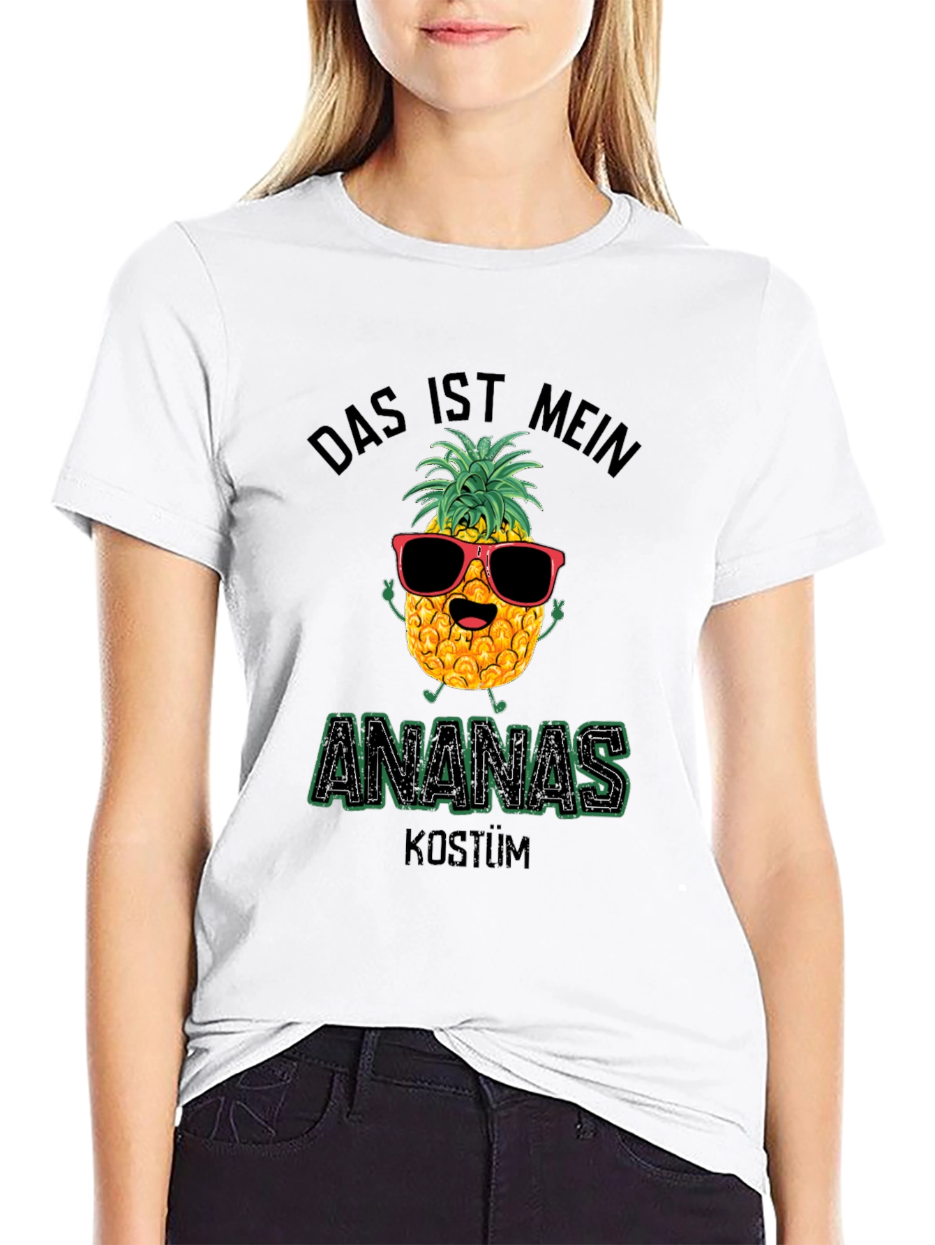 Funny Pineapple Costume T-Shirt - Das Ist Mein Ananas