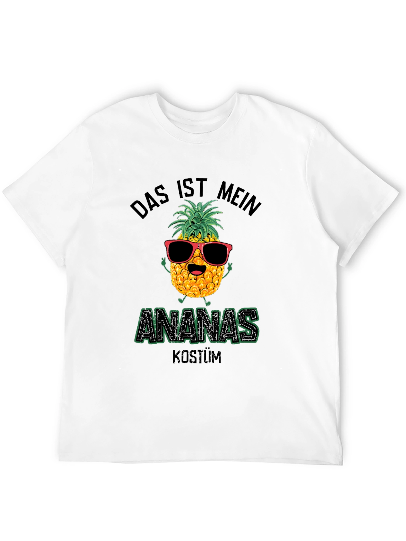 Funny Pineapple Costume T-Shirt - Das Ist Mein Ananas