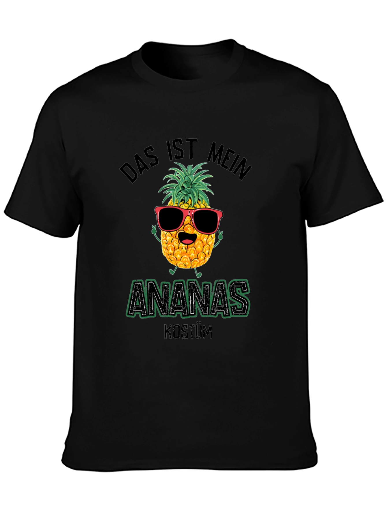 Funny Pineapple Costume T-Shirt - Das Ist Mein Ananas