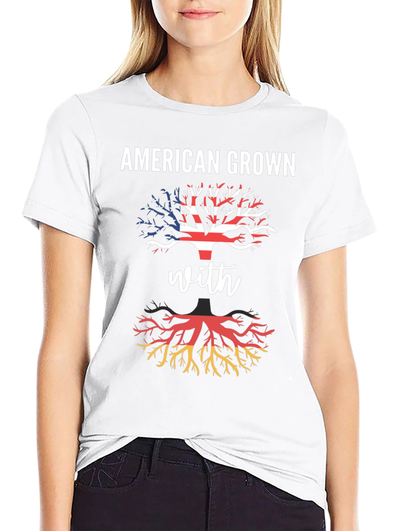 American Grown German Roots T-Shirt