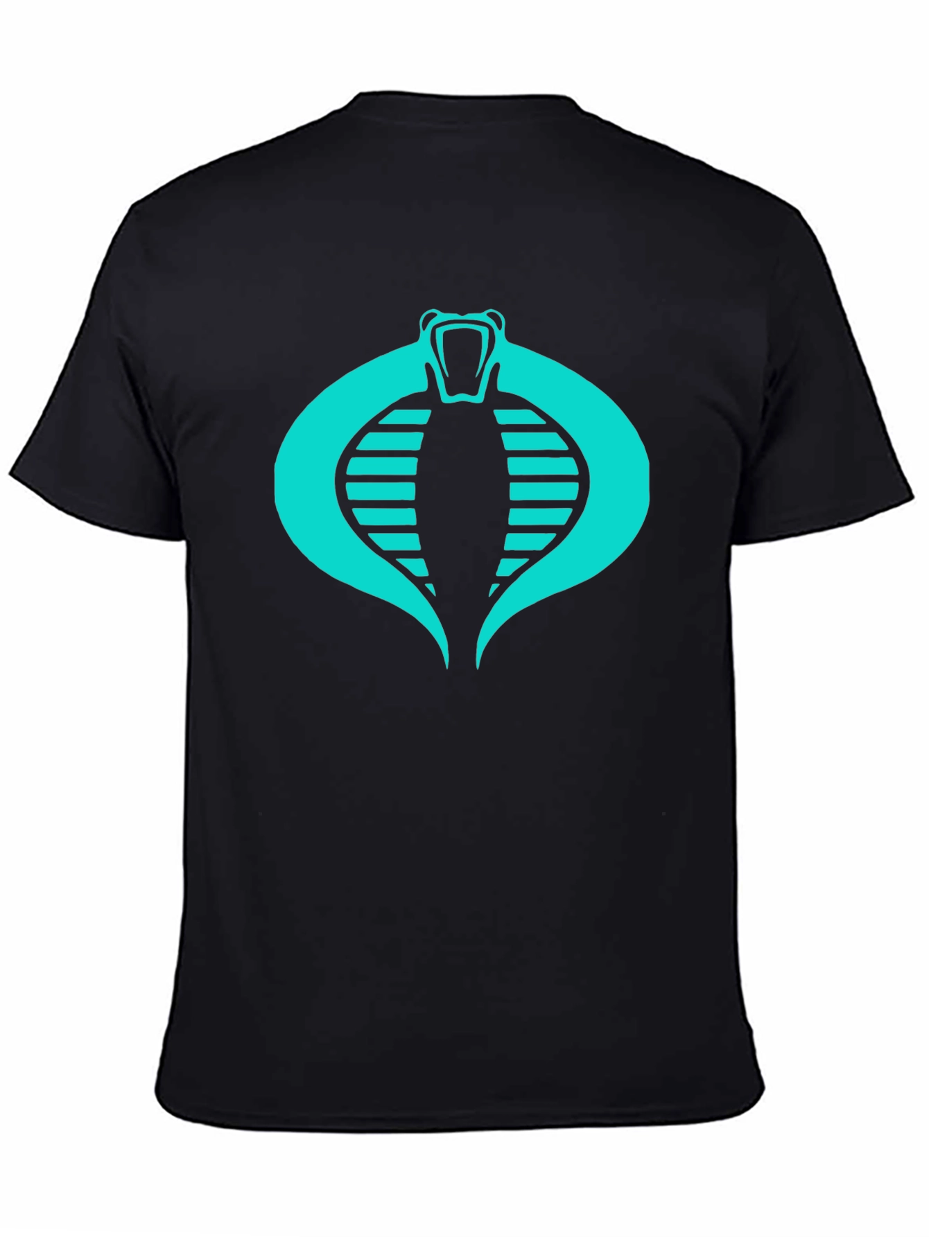 Cobra Logo Black T-Shirt - Classic Design