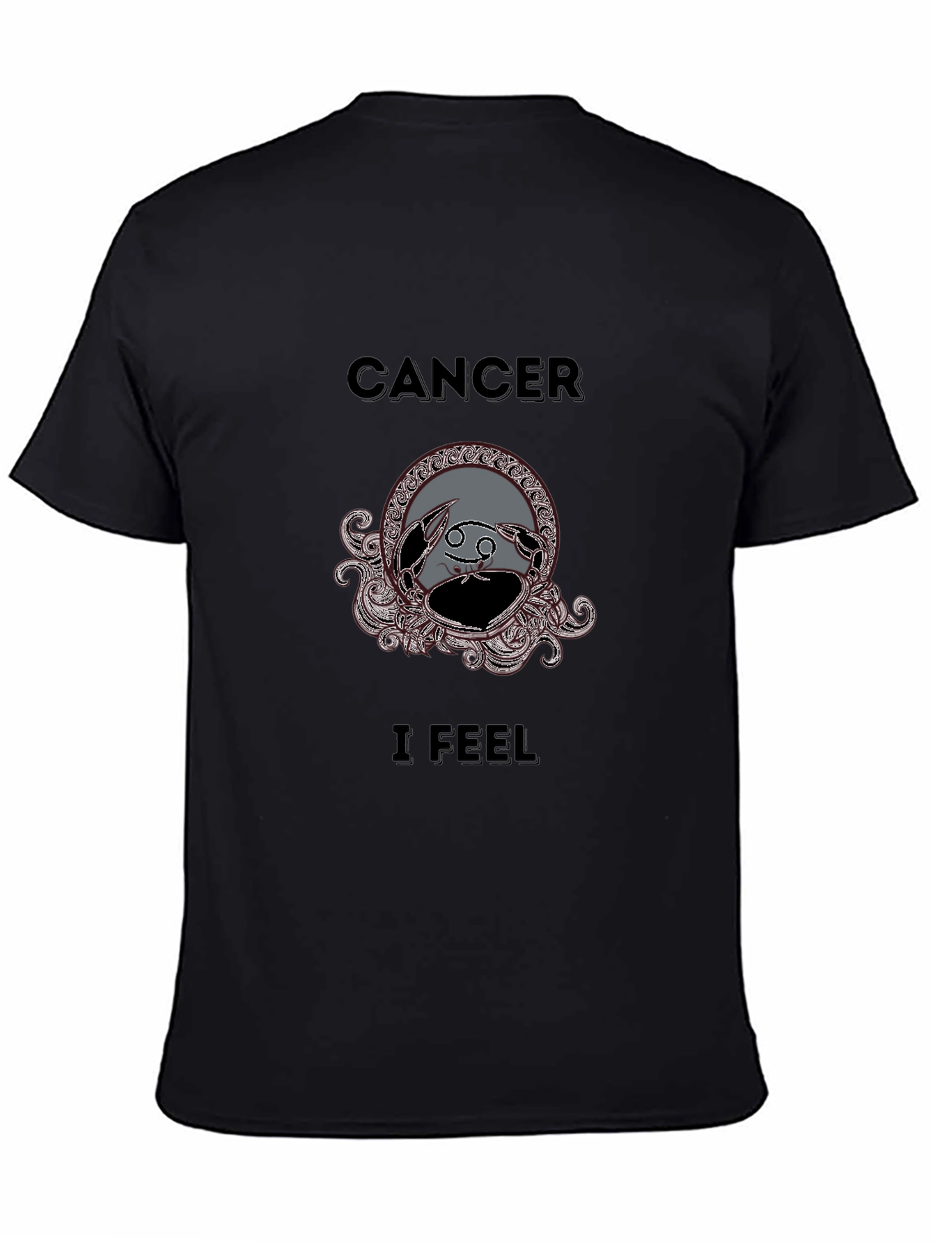 Cancer Zodiac Graphic Tee - I Feel Black T-Shirt