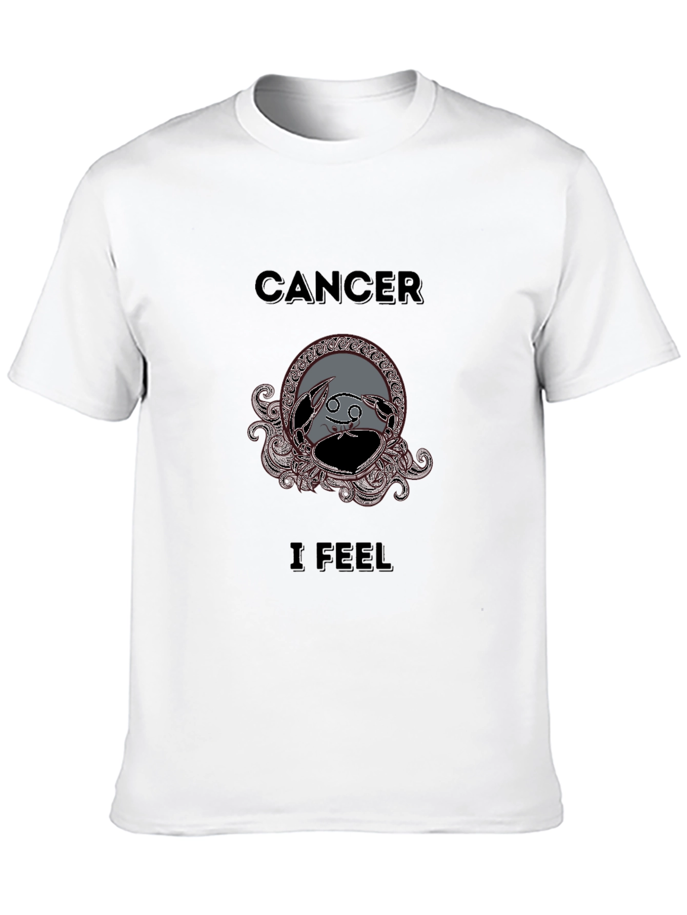 Cancer Zodiac Graphic Tee - I Feel Black T-Shirt