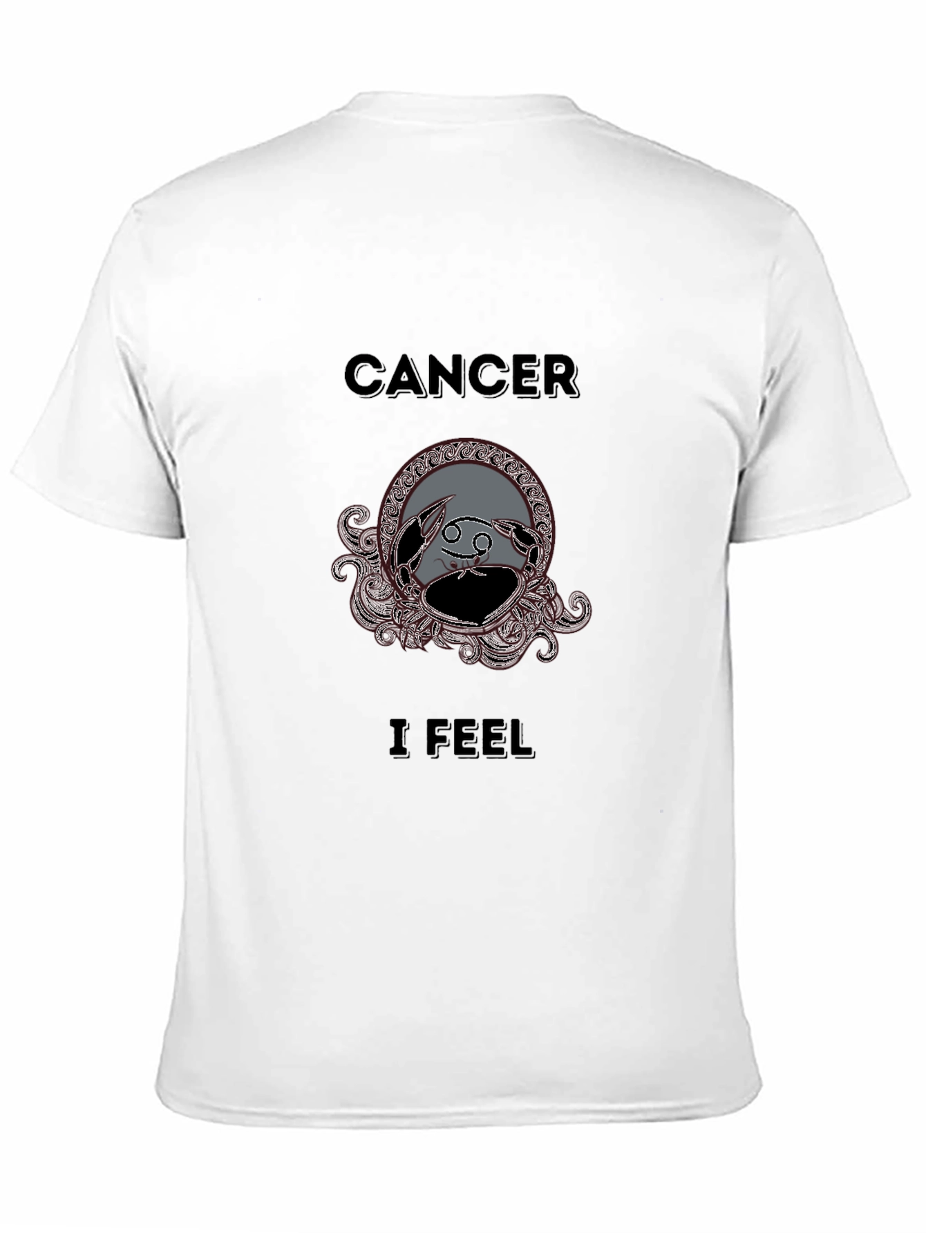 Cancer Zodiac Graphic Tee - I Feel Black T-Shirt
