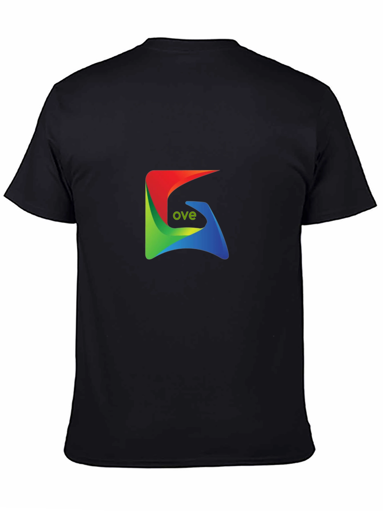 Modern Ove Logo Black T-Shirt - Mens Fashion