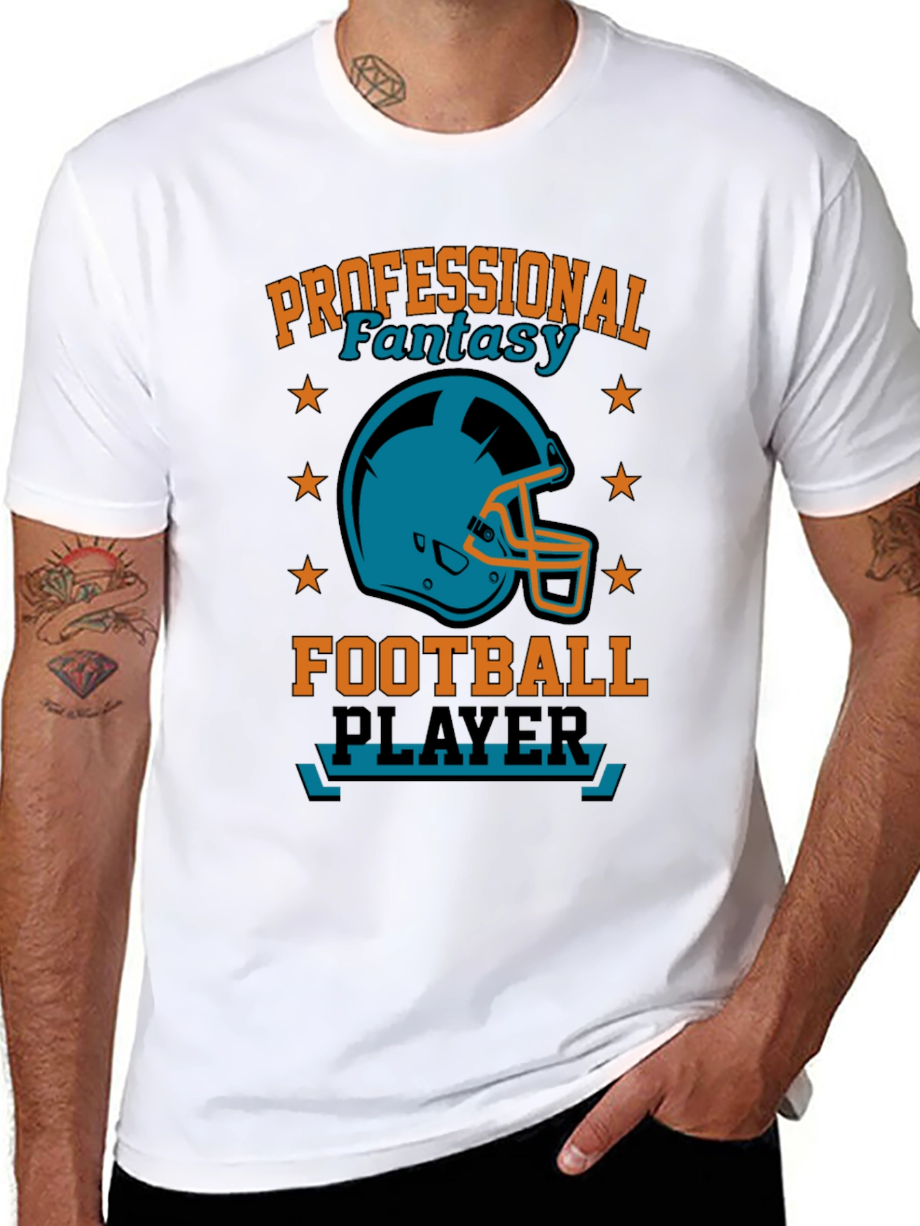 Fantasy Football Player Graphic Tee