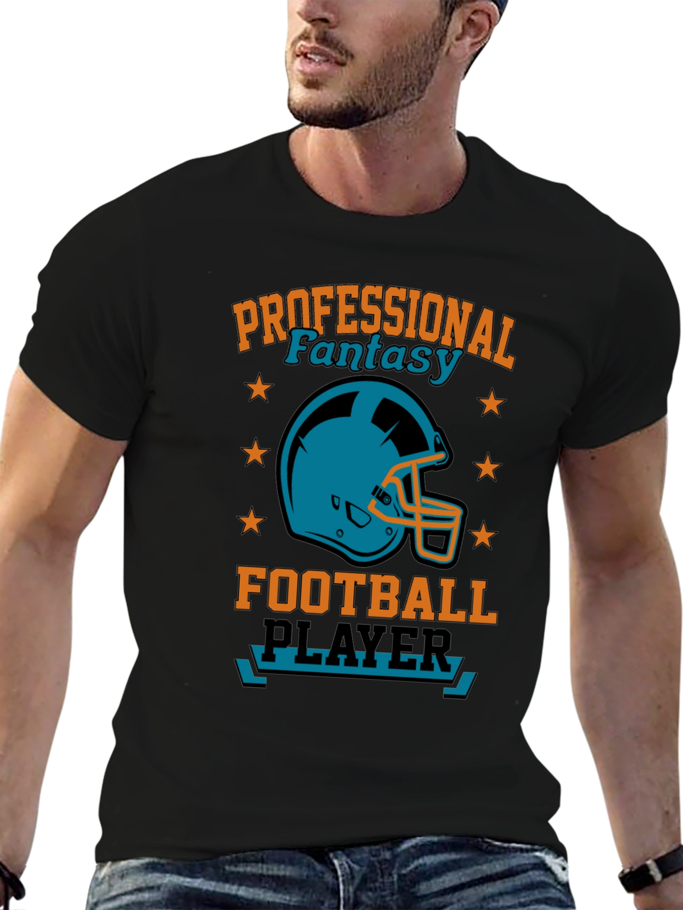 Fantasy Football Player Graphic Tee