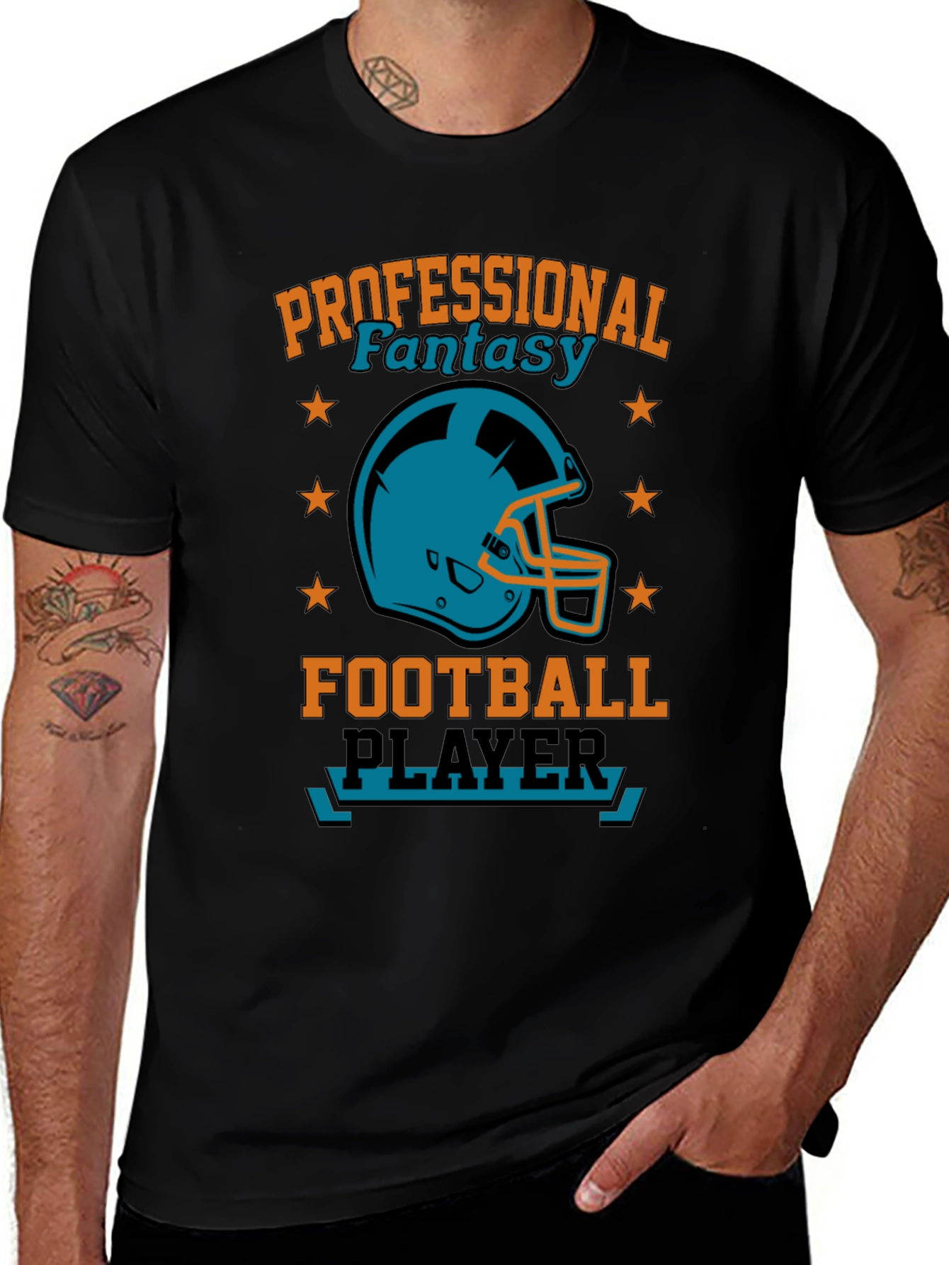 Fantasy Football Player Graphic Tee