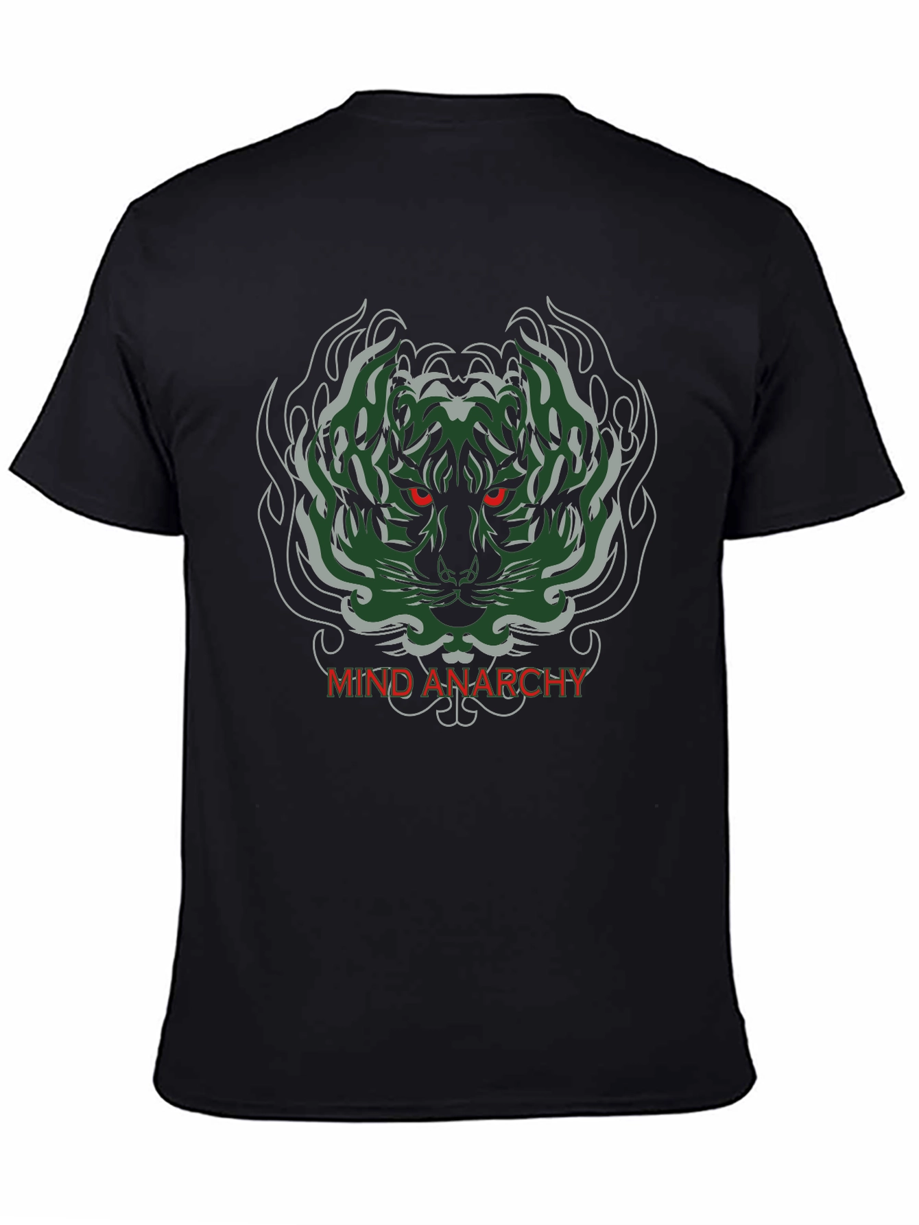 Mind Anarchy Tiger Graphic T-Shirt