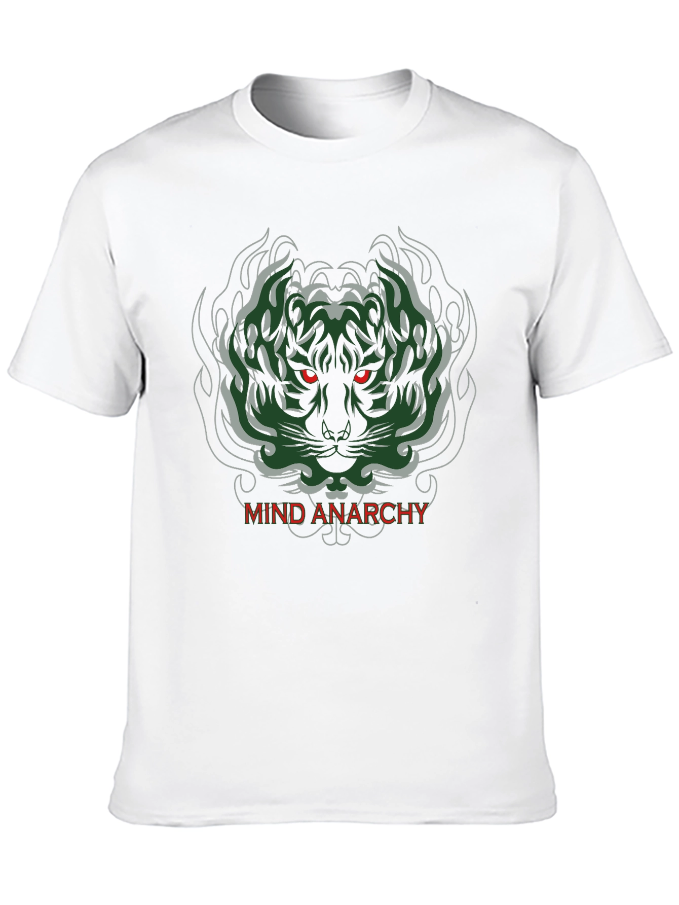 Mind Anarchy Tiger Graphic T-Shirt