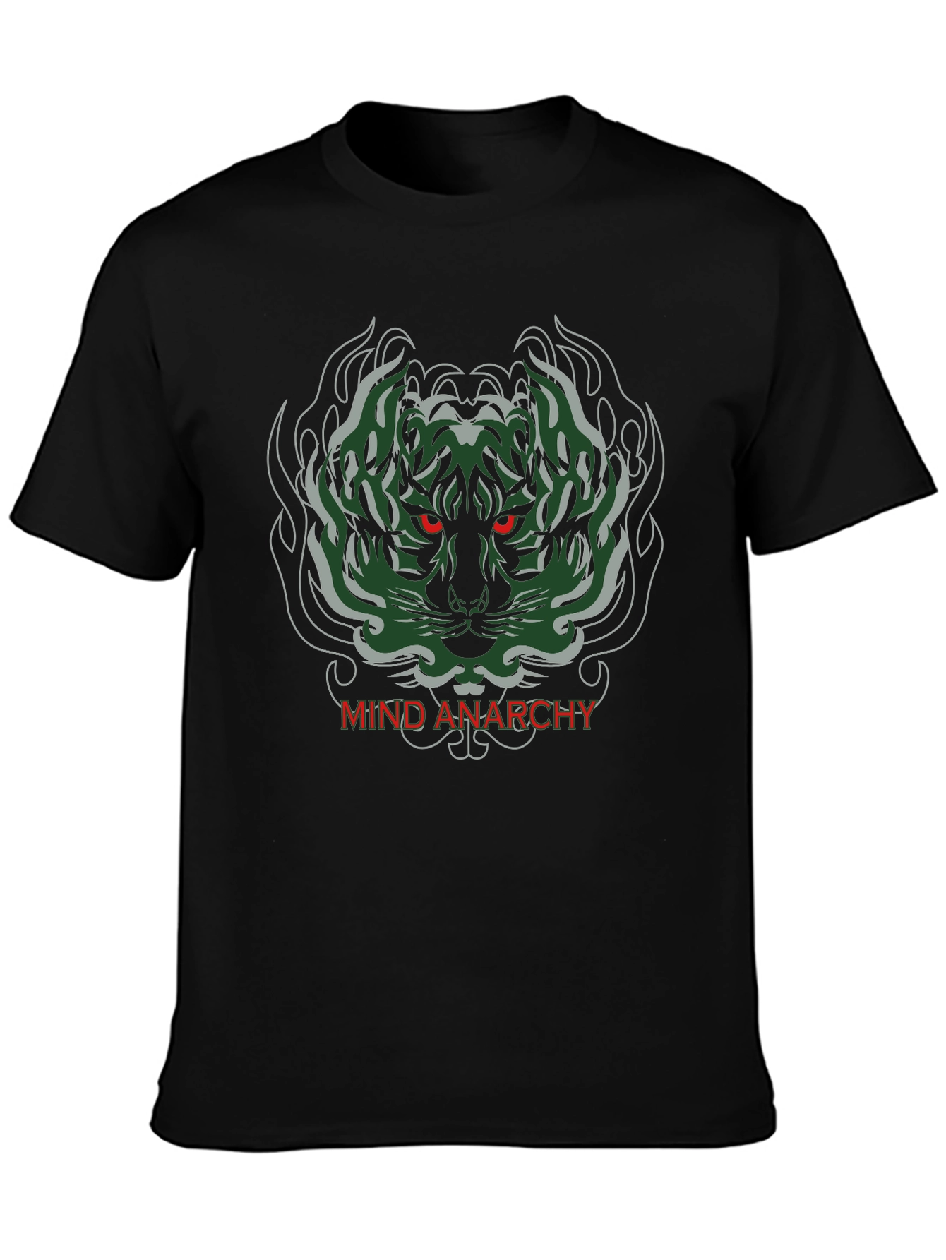 Mind Anarchy Tiger Graphic T-Shirt