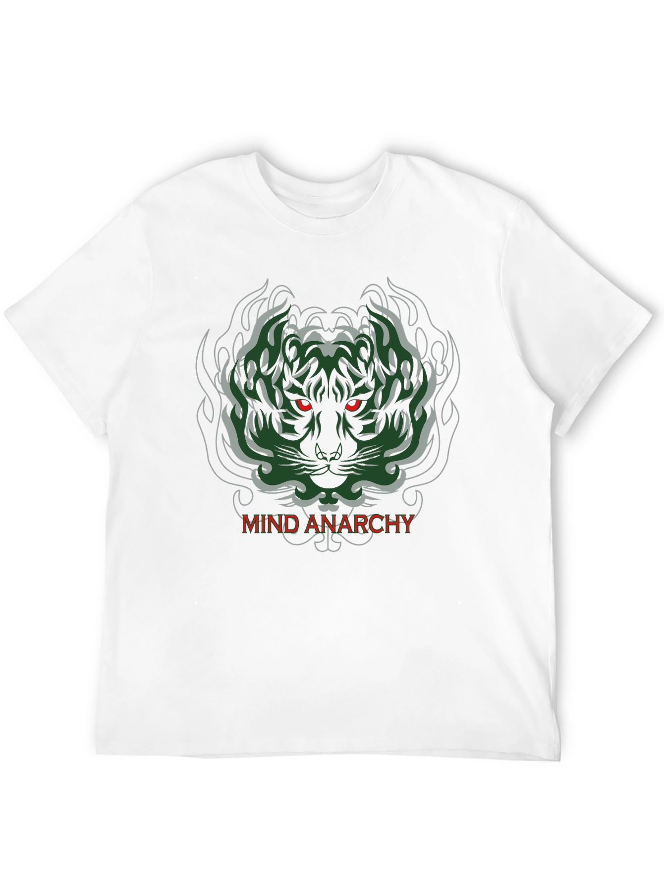 Mind Anarchy Tiger Graphic T-Shirt