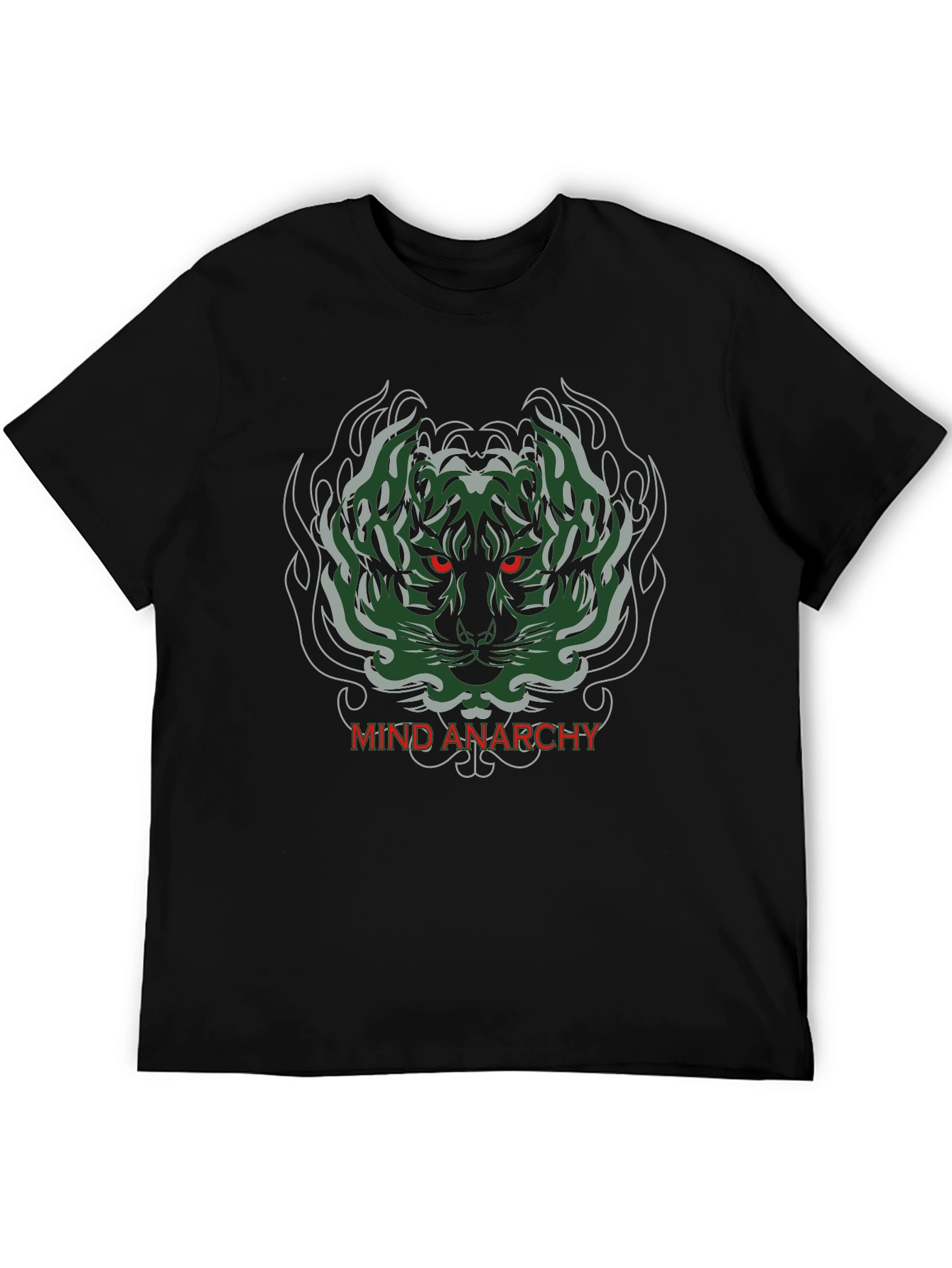 Mind Anarchy Tiger Graphic T-Shirt