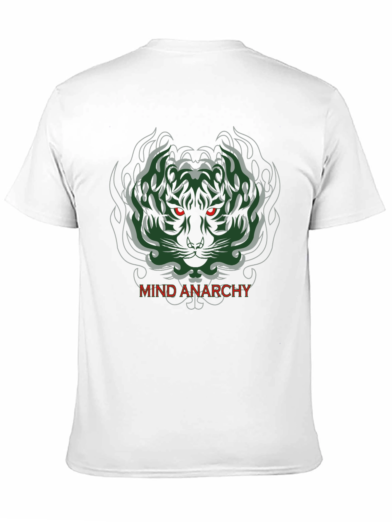 Mind Anarchy Tiger Graphic T-Shirt