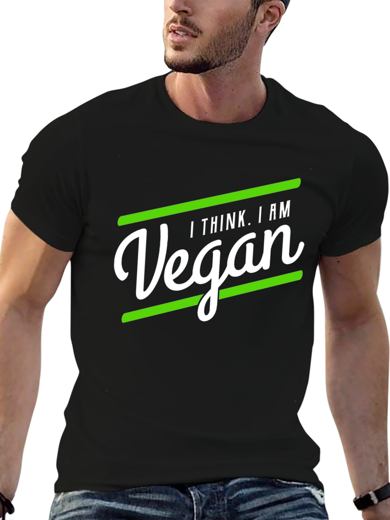 I Think I Am Vegan Graphic T-Shirt