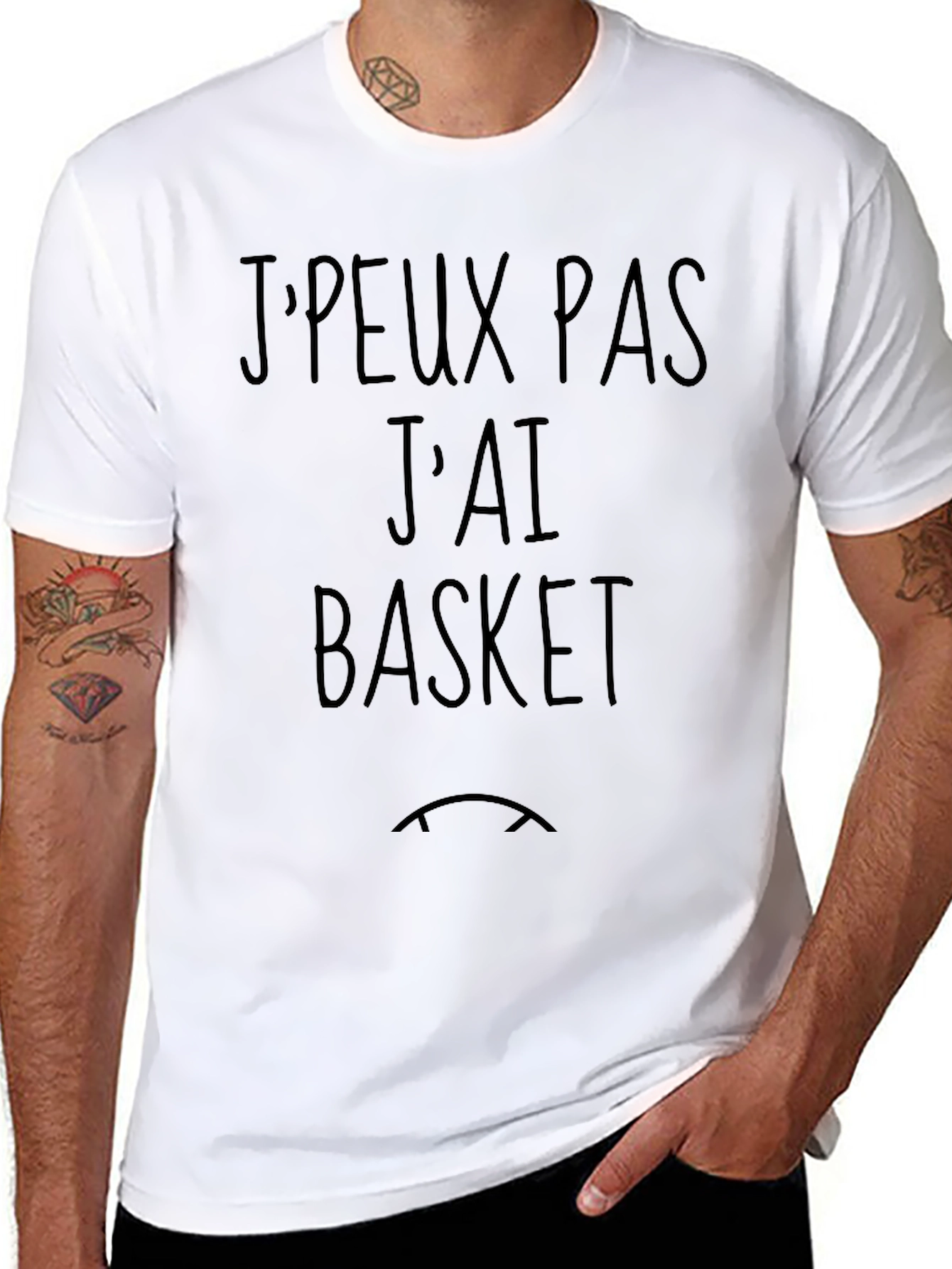 JPeux Pas JAi Basket T-Shirt
