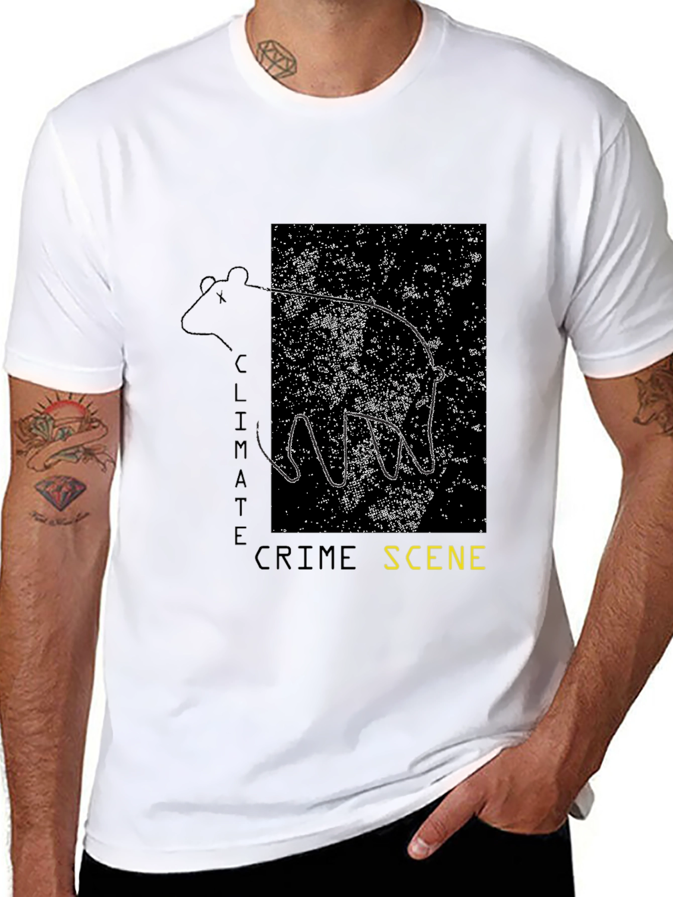 Climate Crime Scene T-Shirt