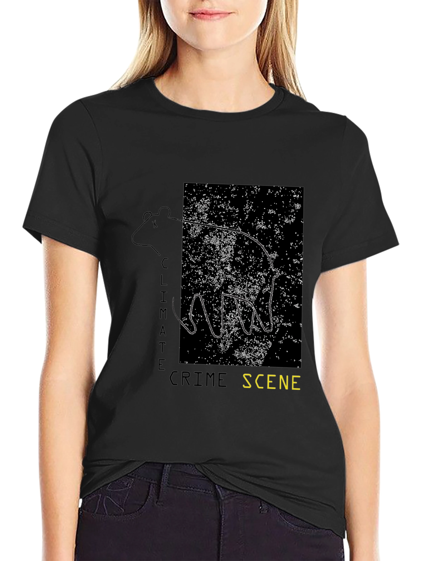 Climate Crime Scene T-Shirt