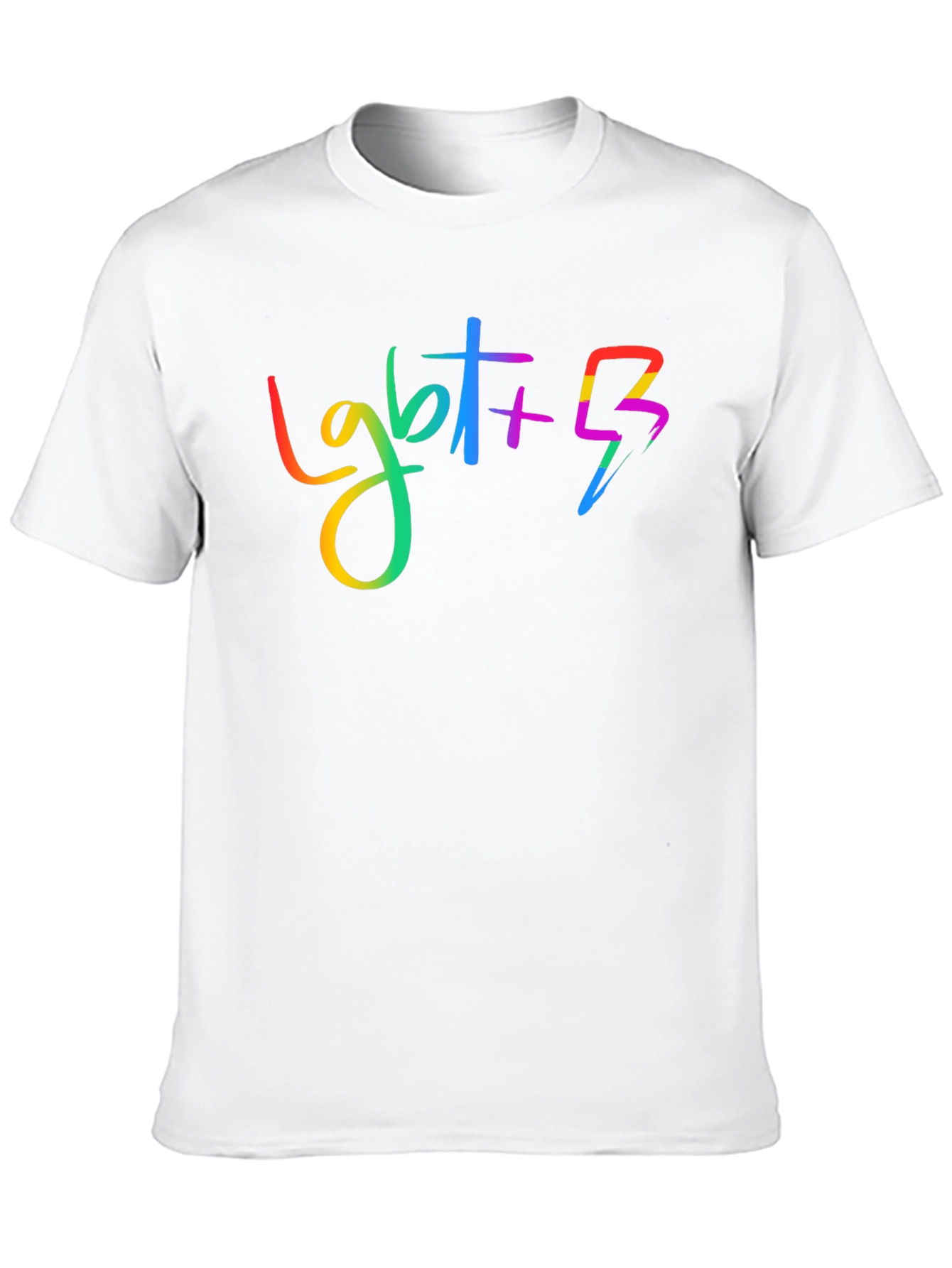 LGBT Pride Rainbow Graphic Tee