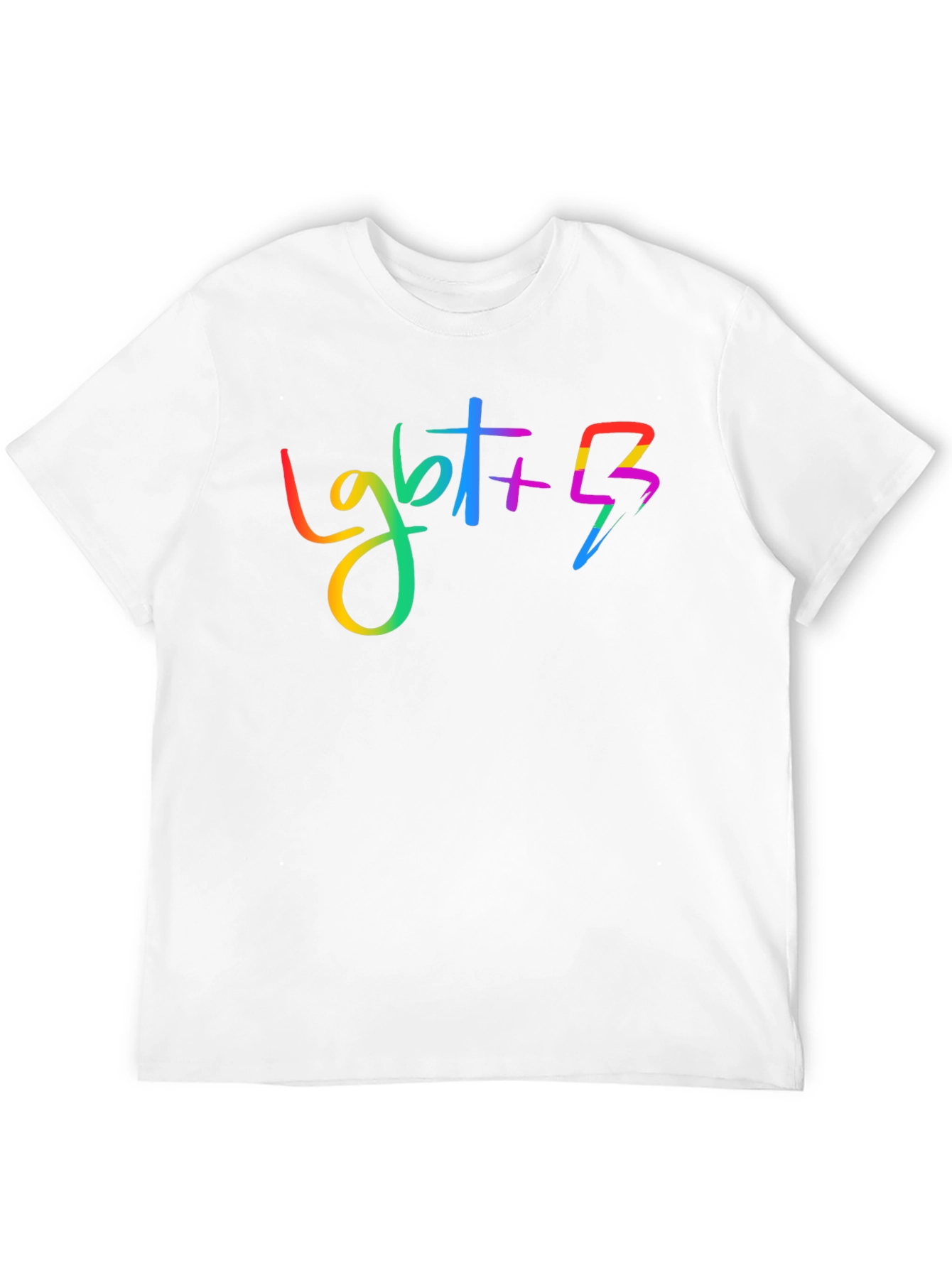 LGBT Pride Rainbow Graphic Tee