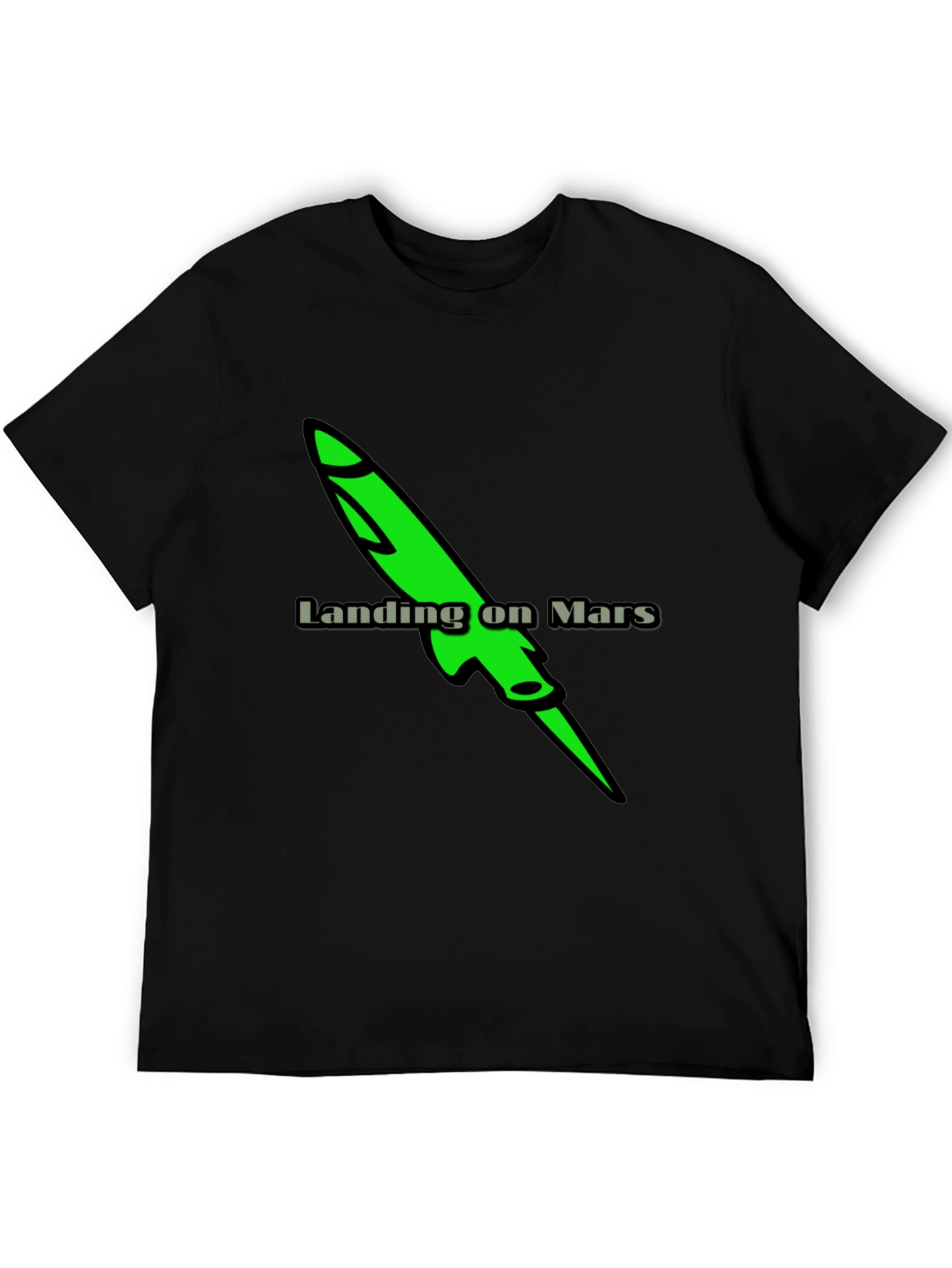 Landing on Mars Graphic T-Shirt