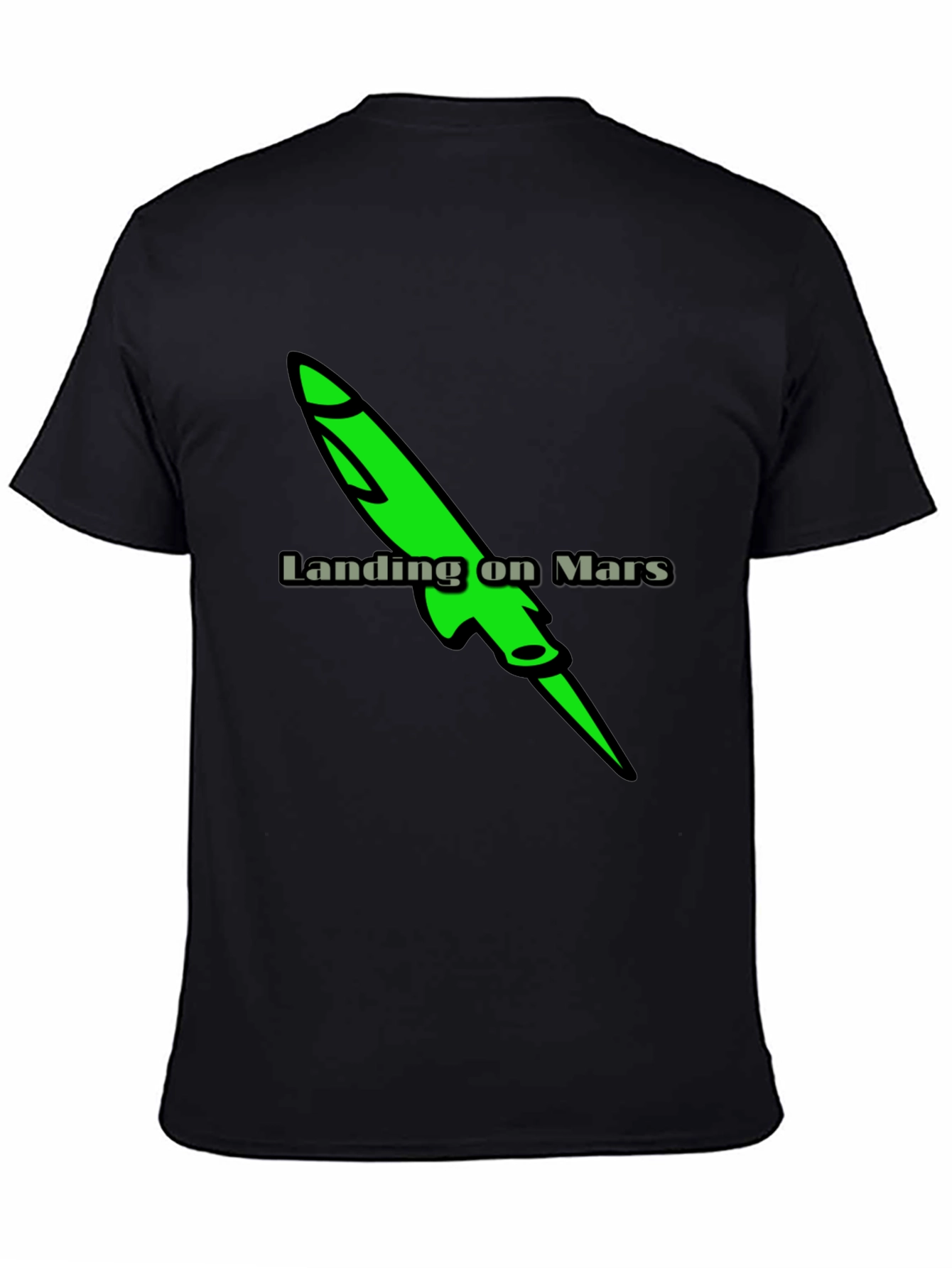 Landing on Mars Graphic T-Shirt