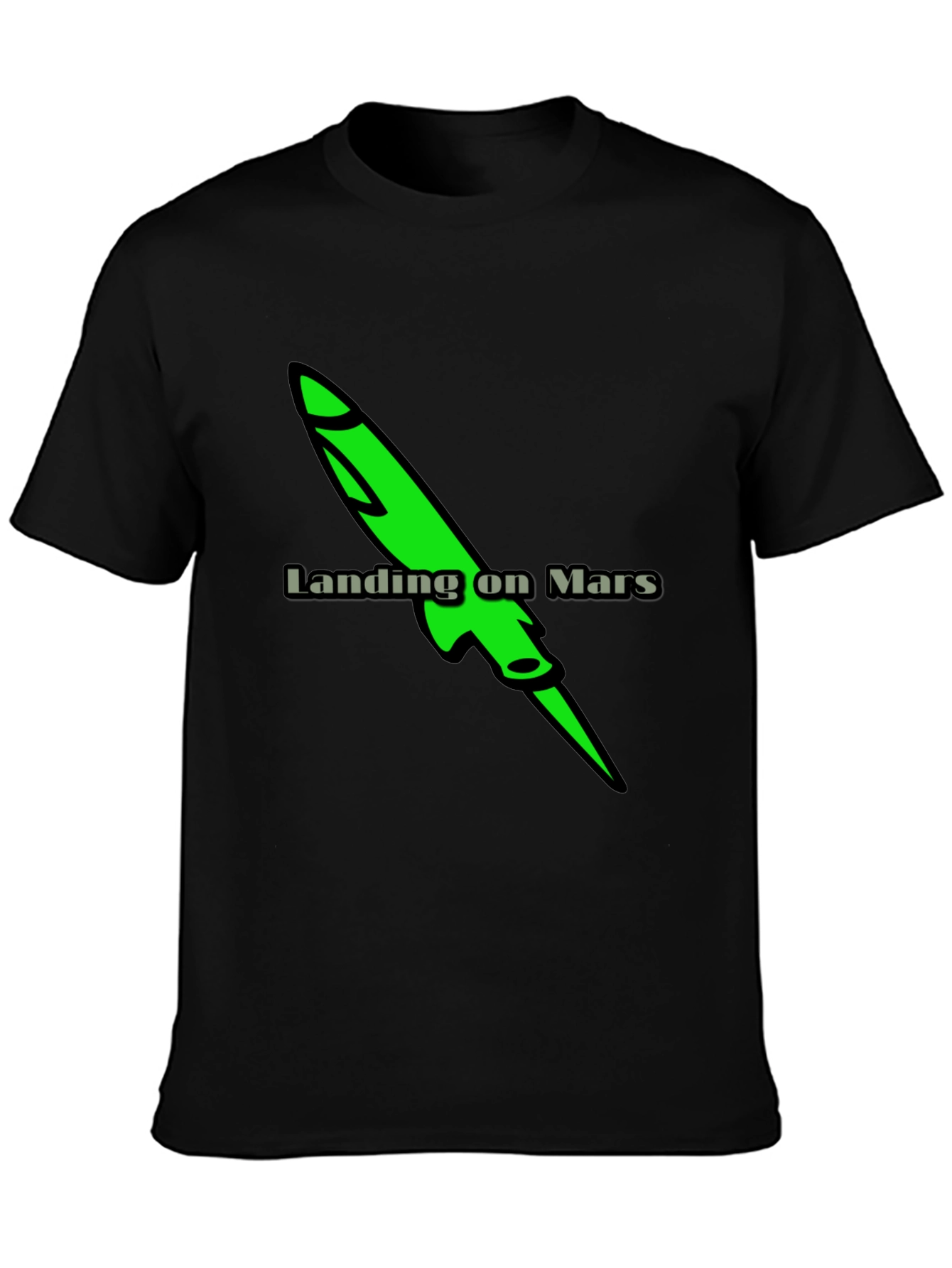 Landing on Mars Graphic T-Shirt