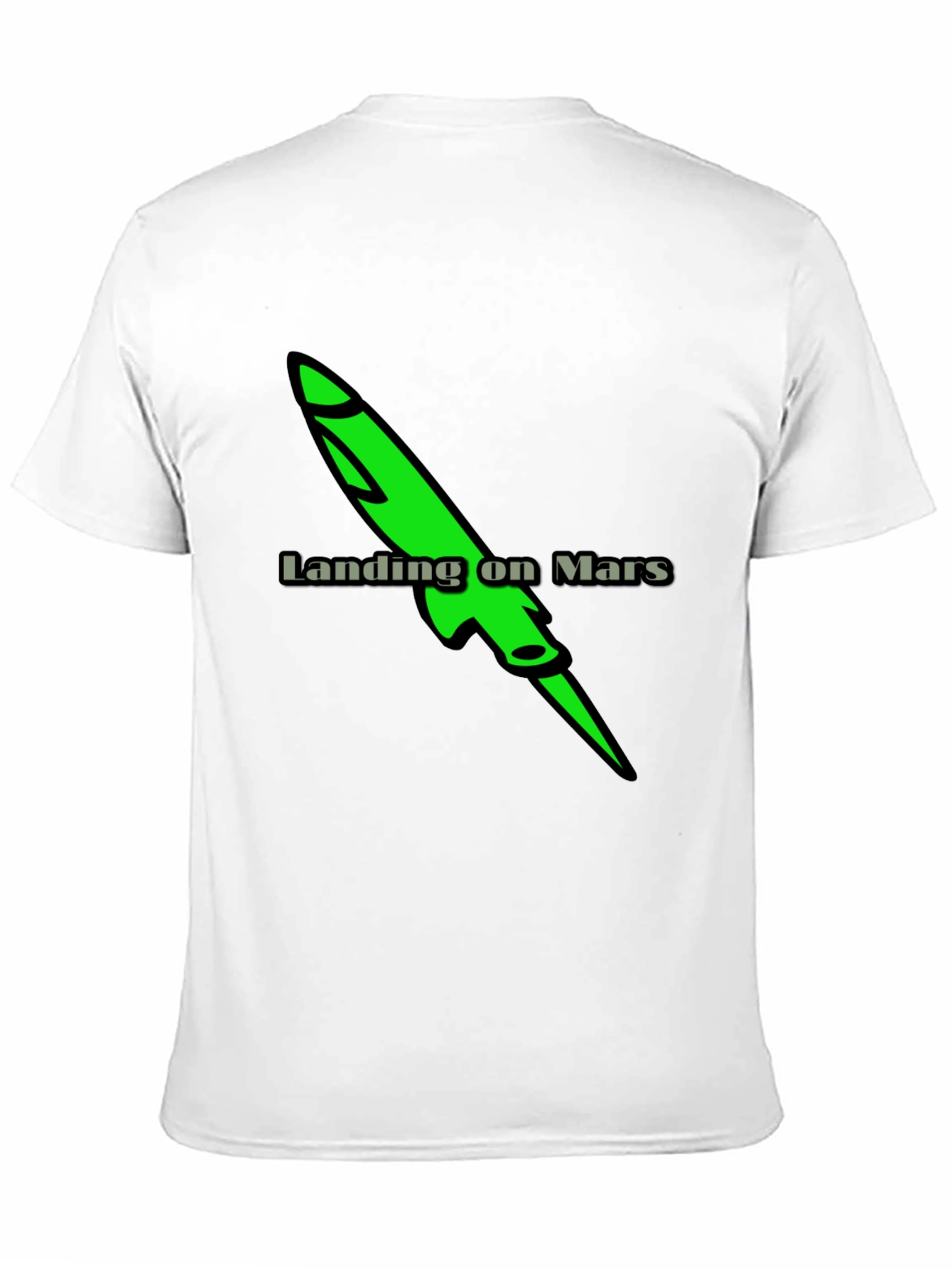 Landing on Mars Graphic T-Shirt