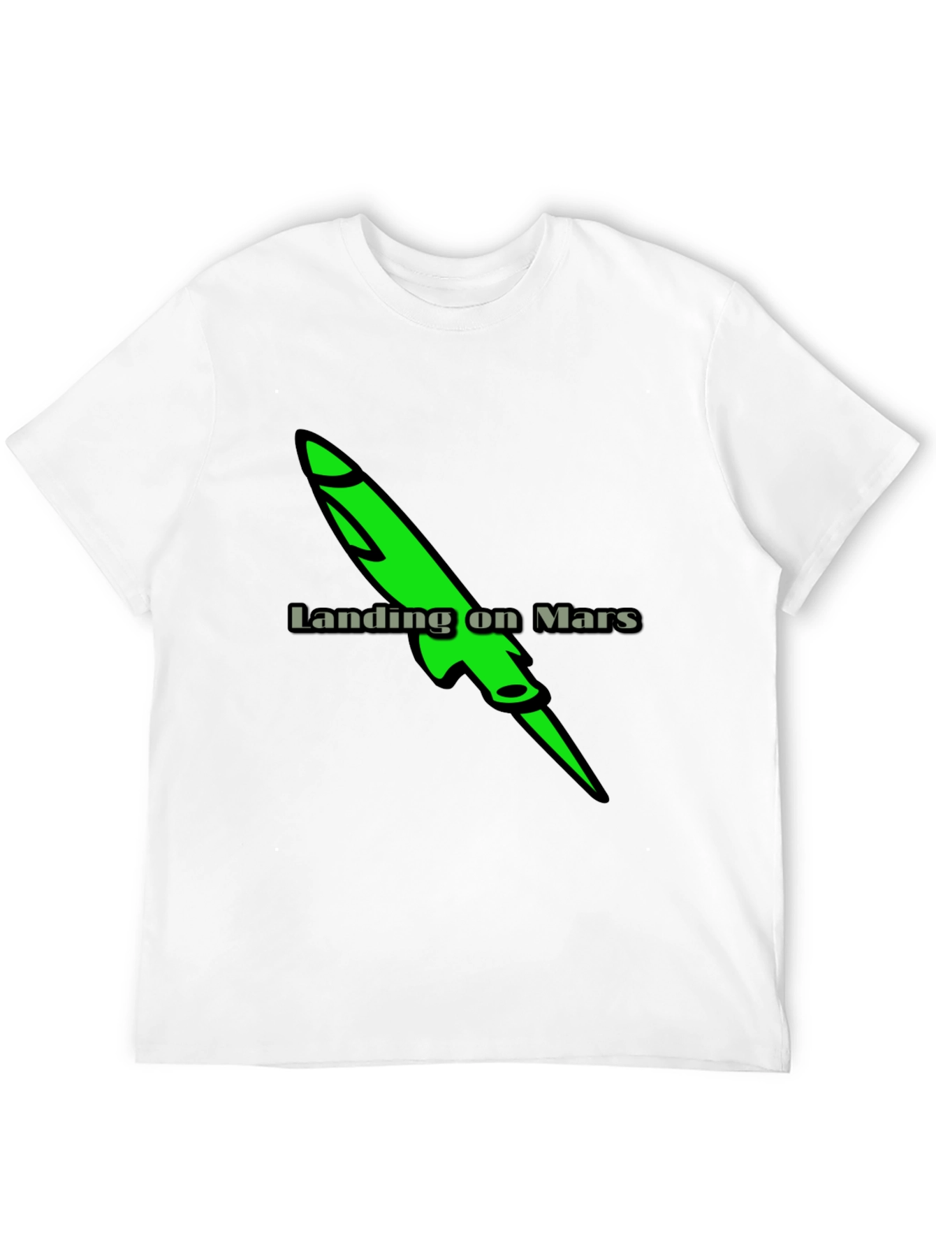 Landing on Mars Graphic T-Shirt