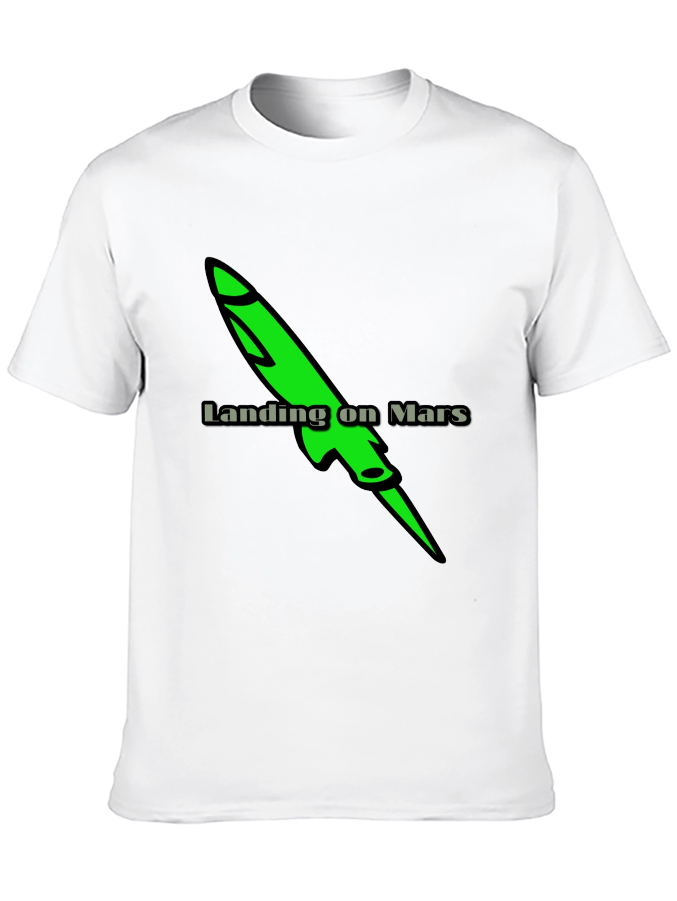 Landing on Mars Graphic T-Shirt