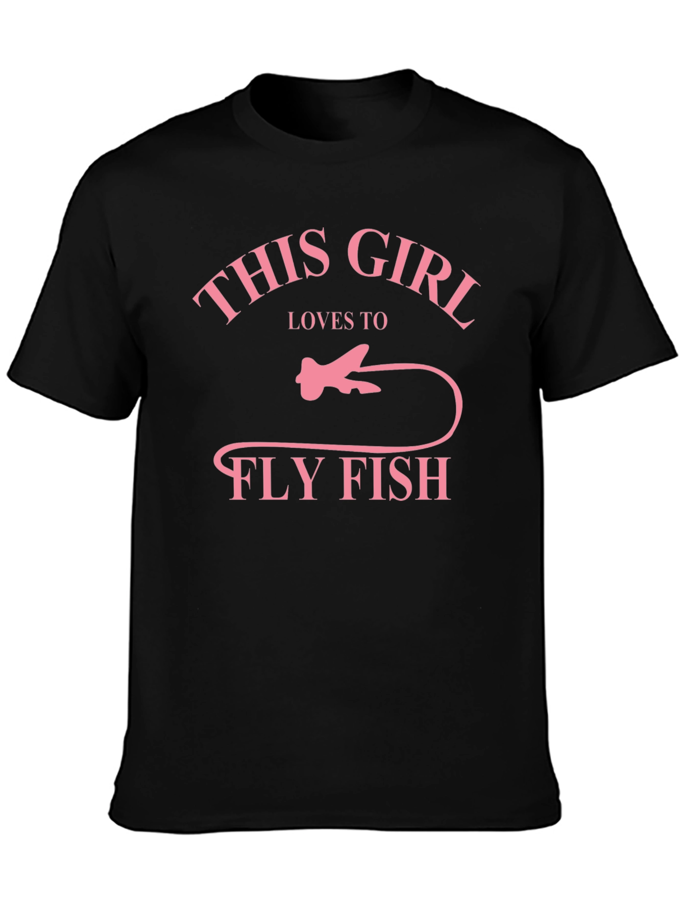 Fly Fishing Girls T-Shirt: Sporty Style