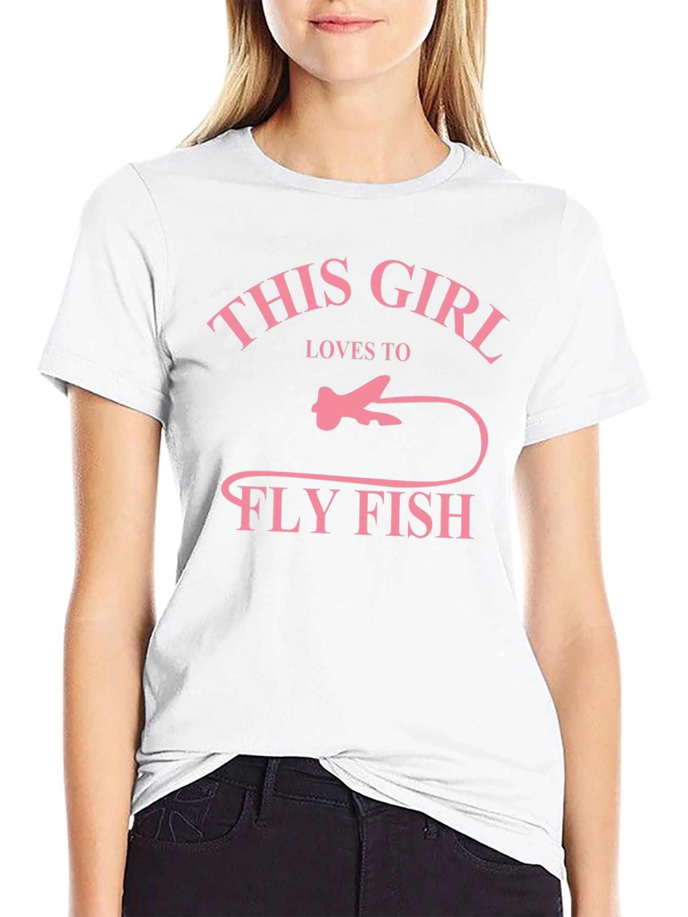 Fly Fishing Girls T-Shirt: Sporty Style