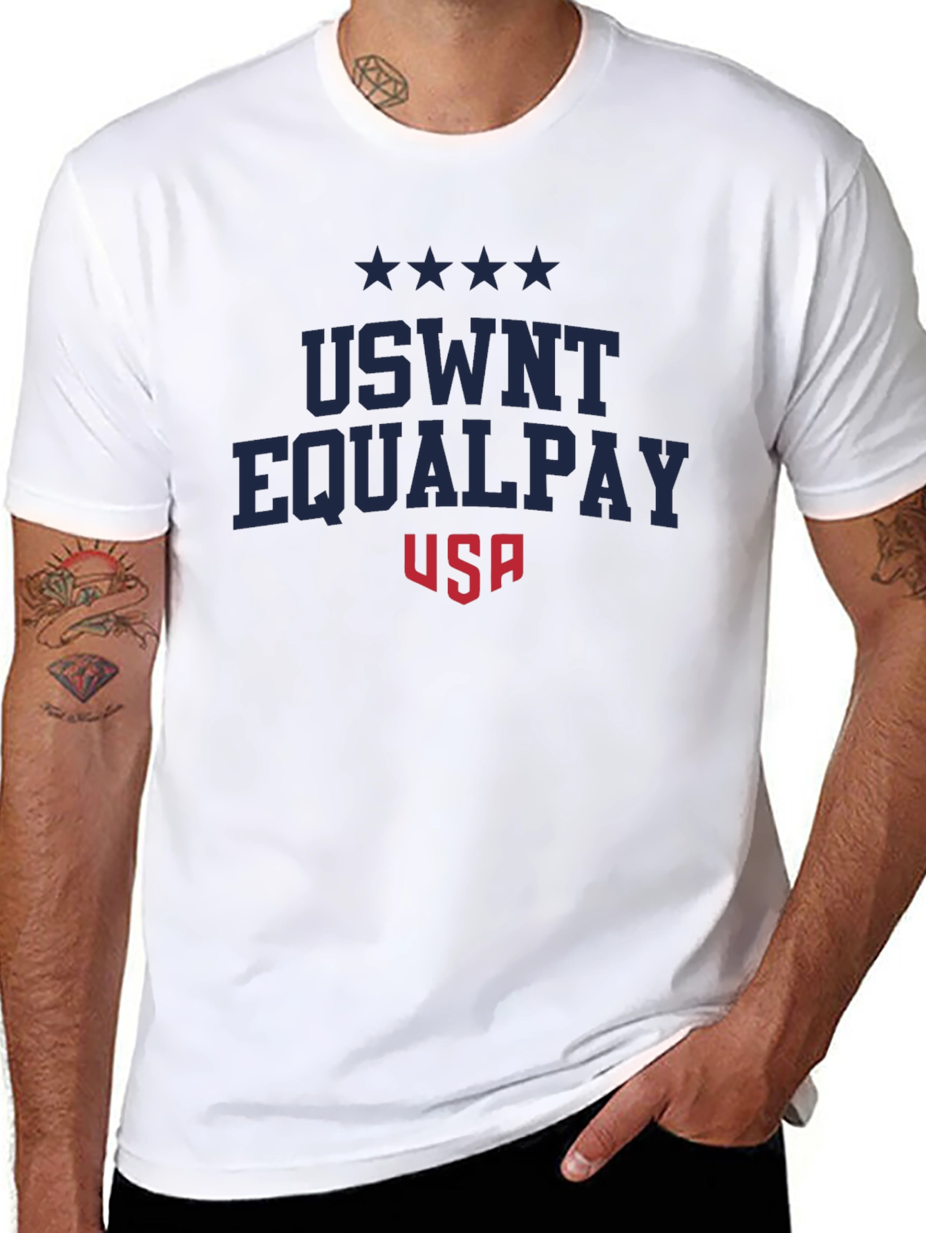 USWNT Equal Pay T-Shirt - Support Womens Soccer